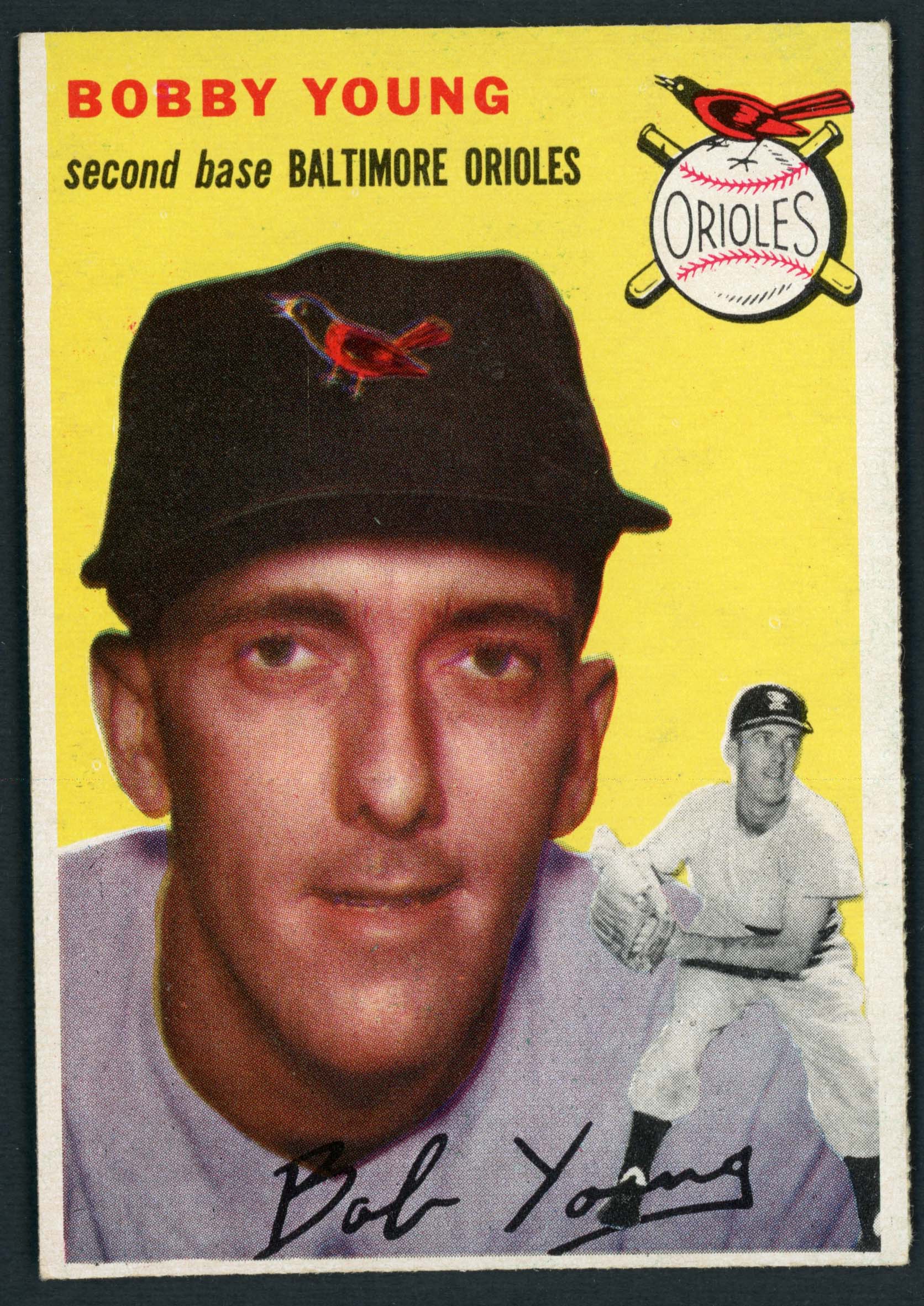1954 Topps #8 Bobby Young