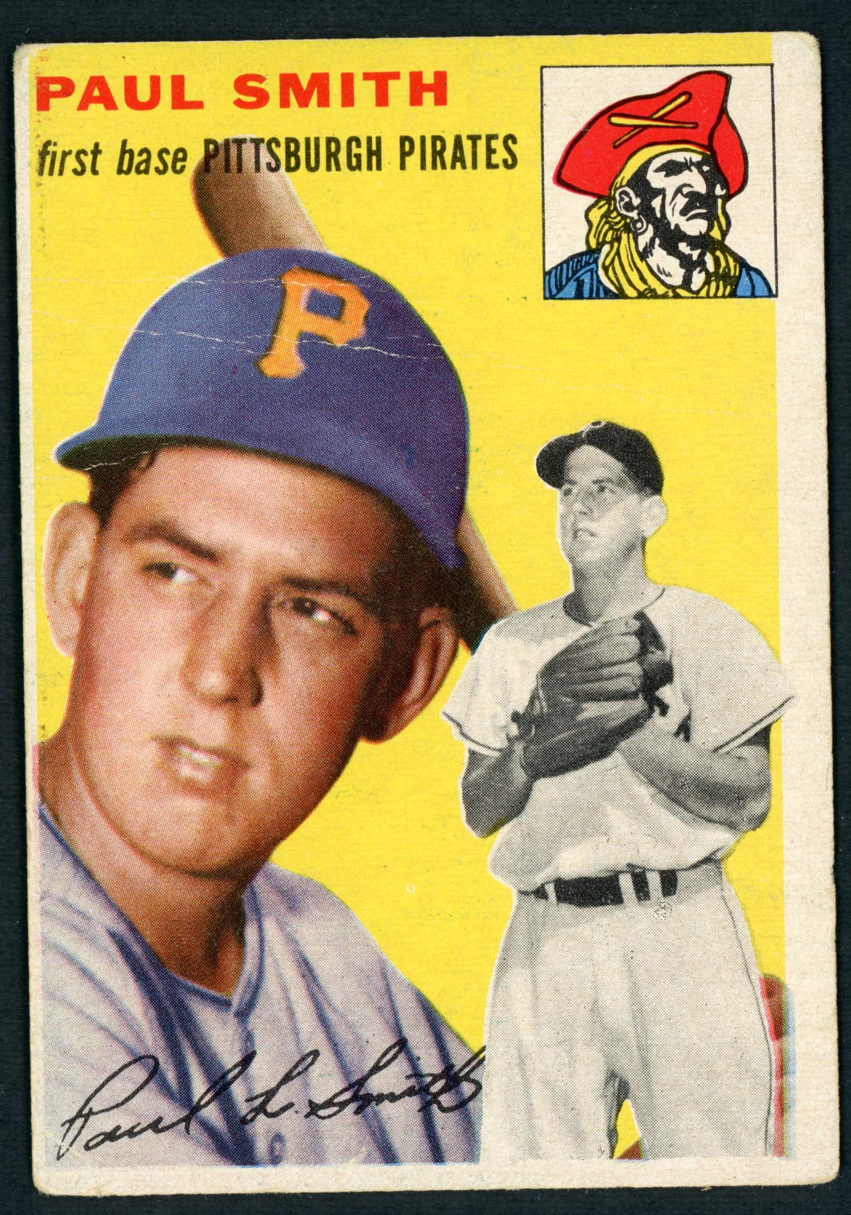 1954 Topps #11 Paul Smith