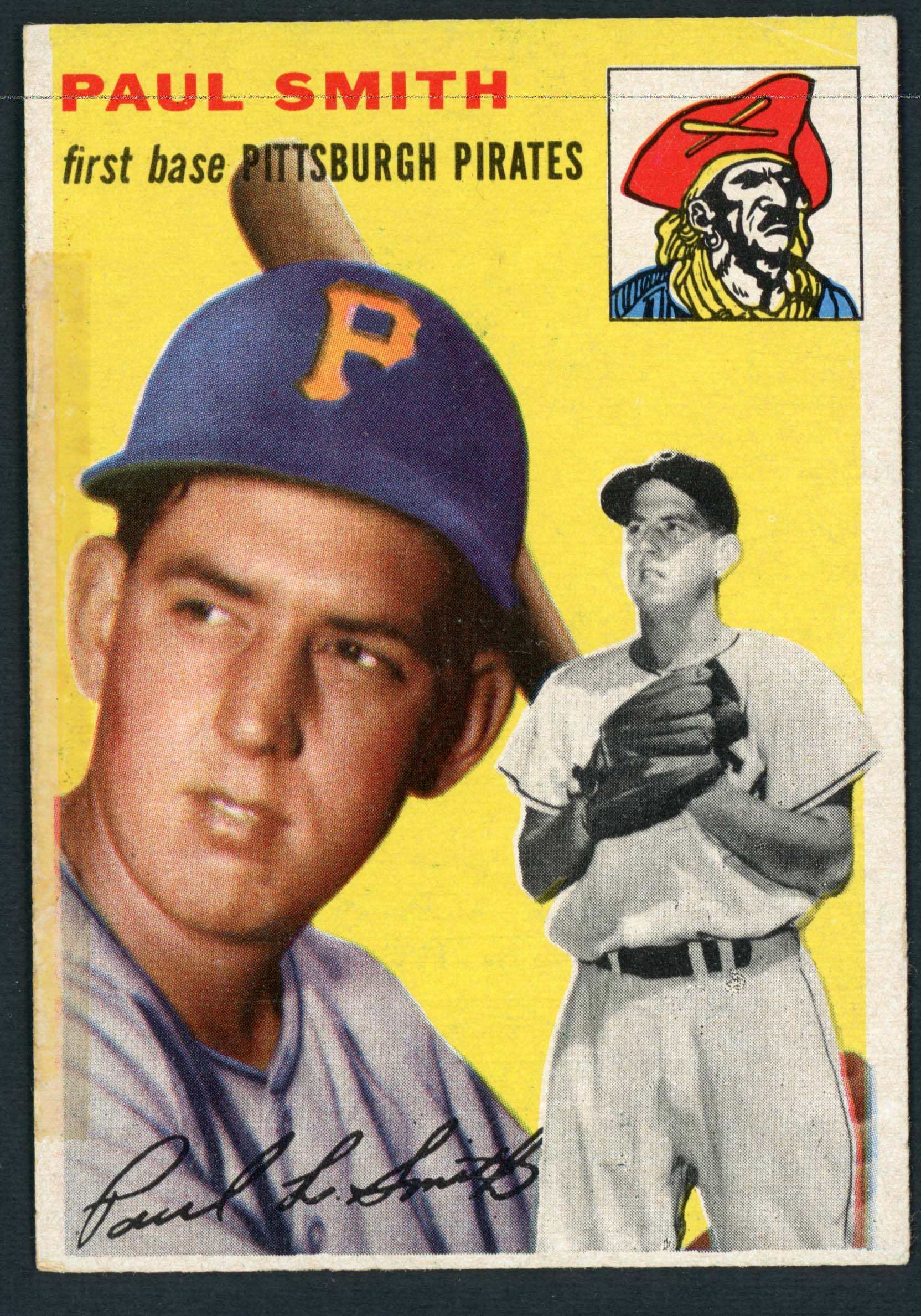 1954 Topps #11 Paul Smith (Copy 2)