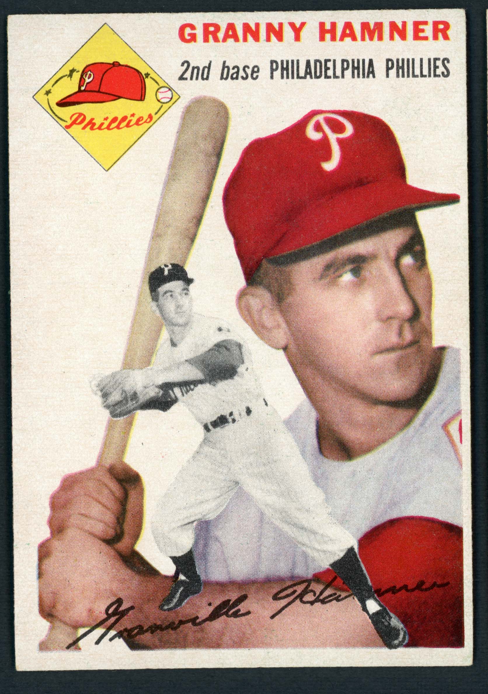 1954 Topps #24 Granny Hamner