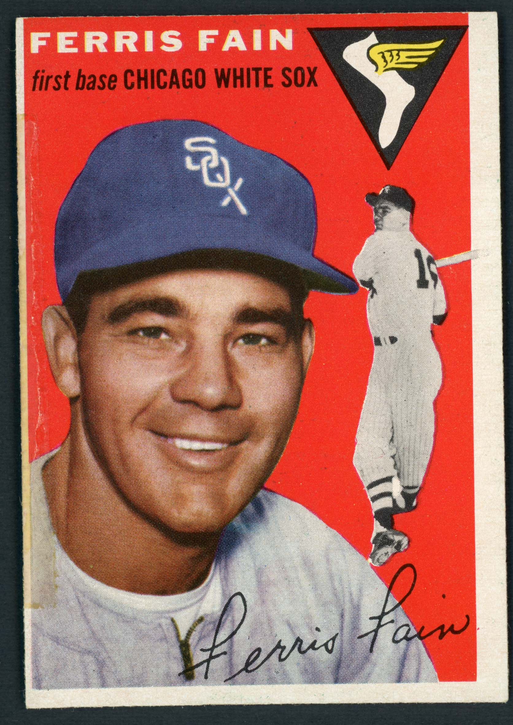 1954 Topps #27 Ferris Fain