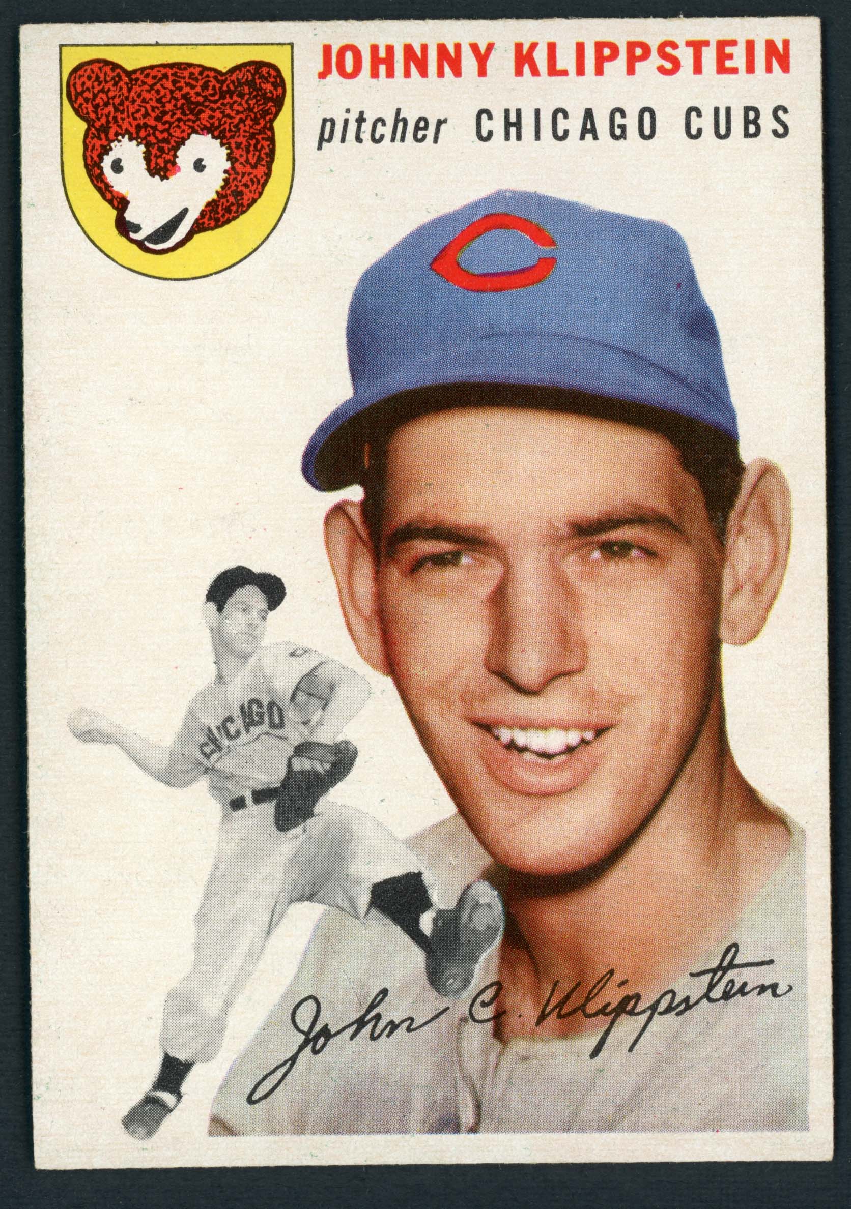 1954 Topps #31 Johnny Klippstein