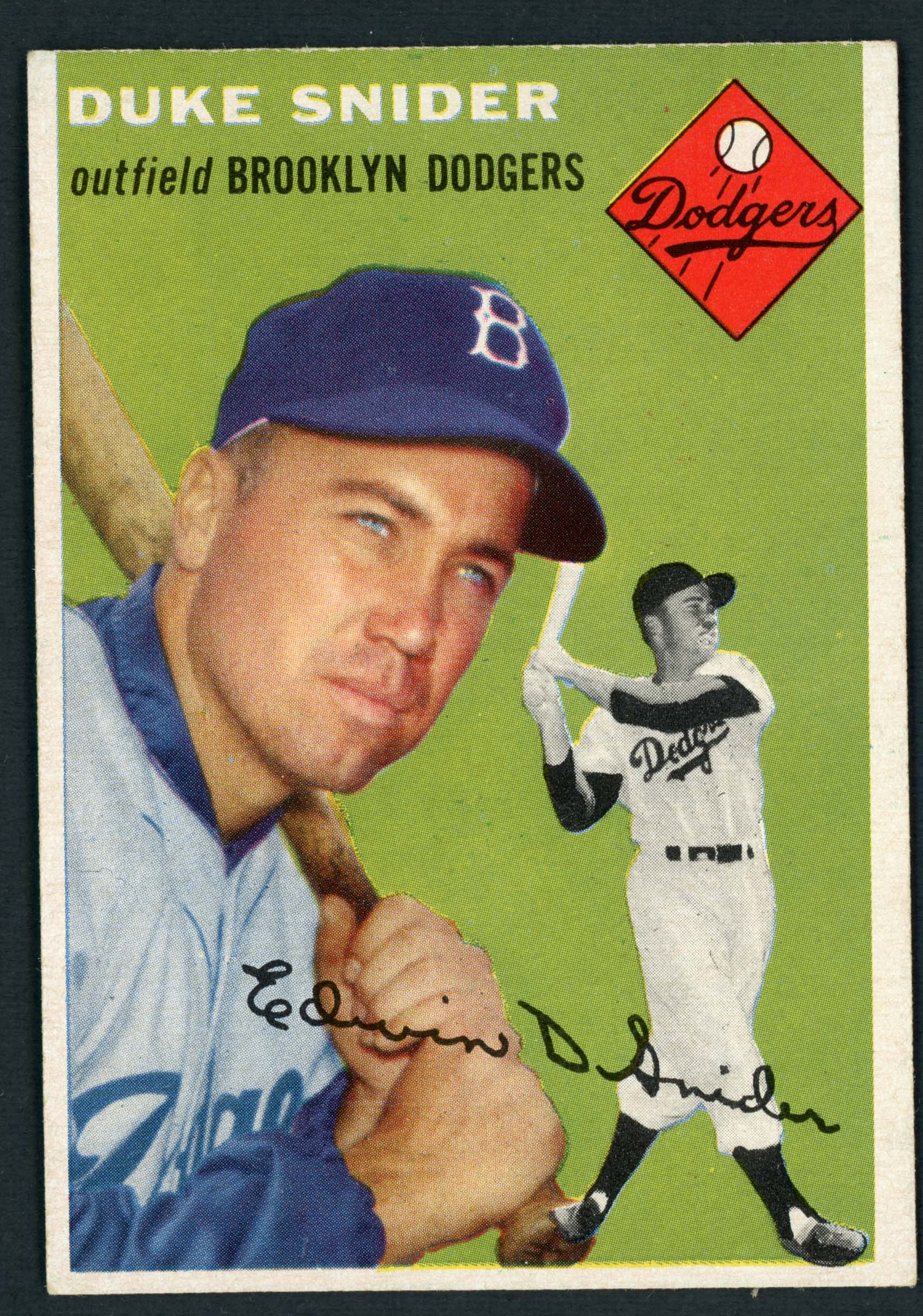 1954 Topps #32 Duke Snider