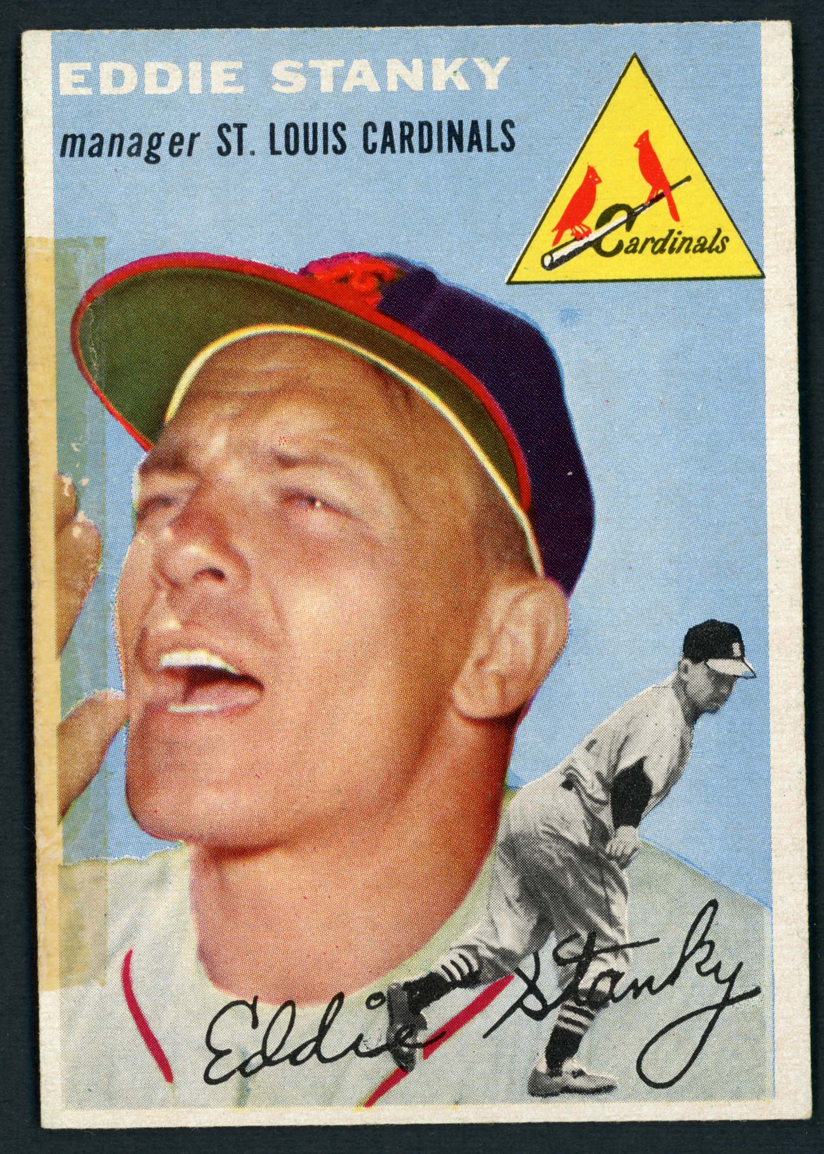 1954 Topps #38 Edward Stanky