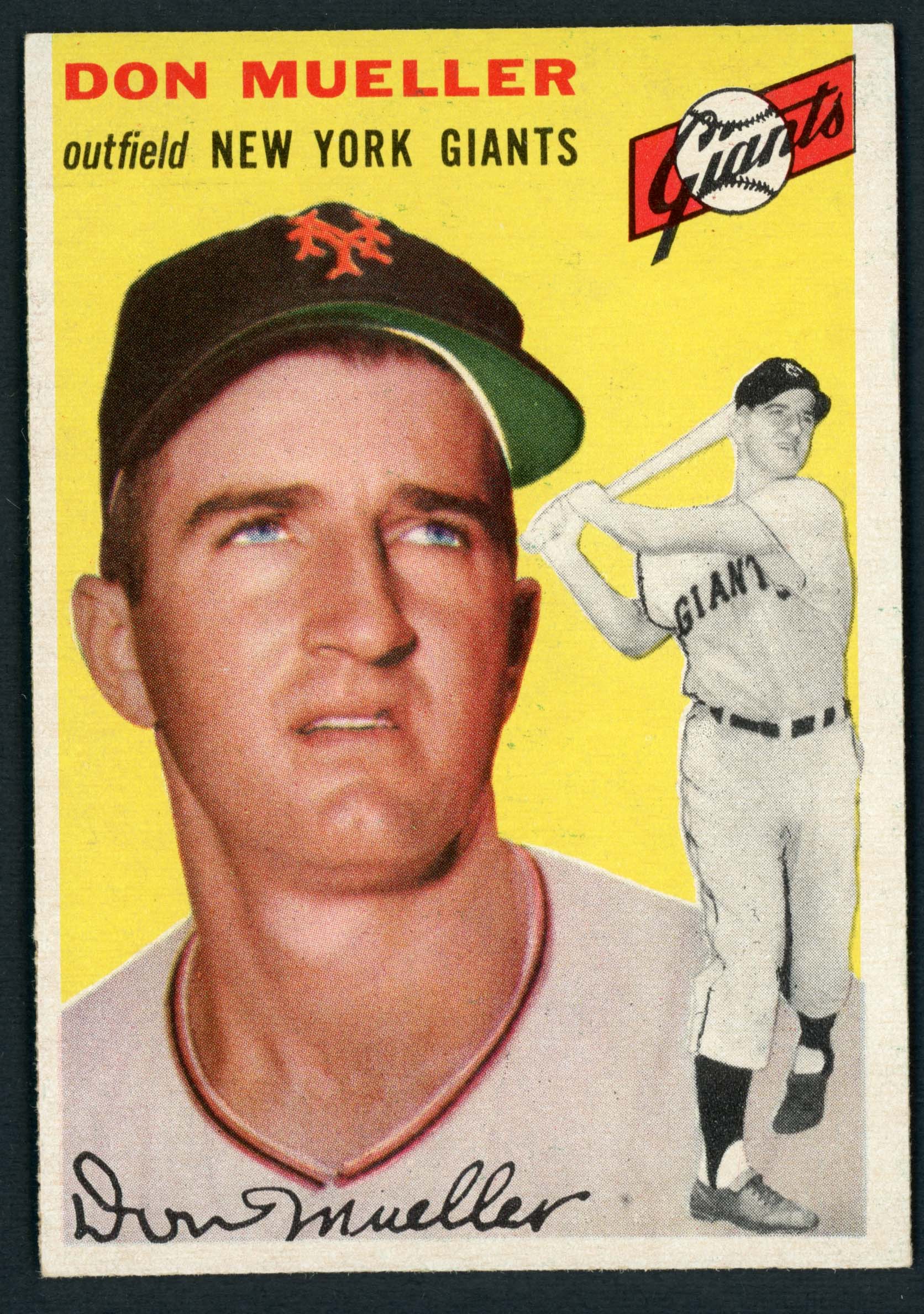 1954 Topps #42 Don Mueller