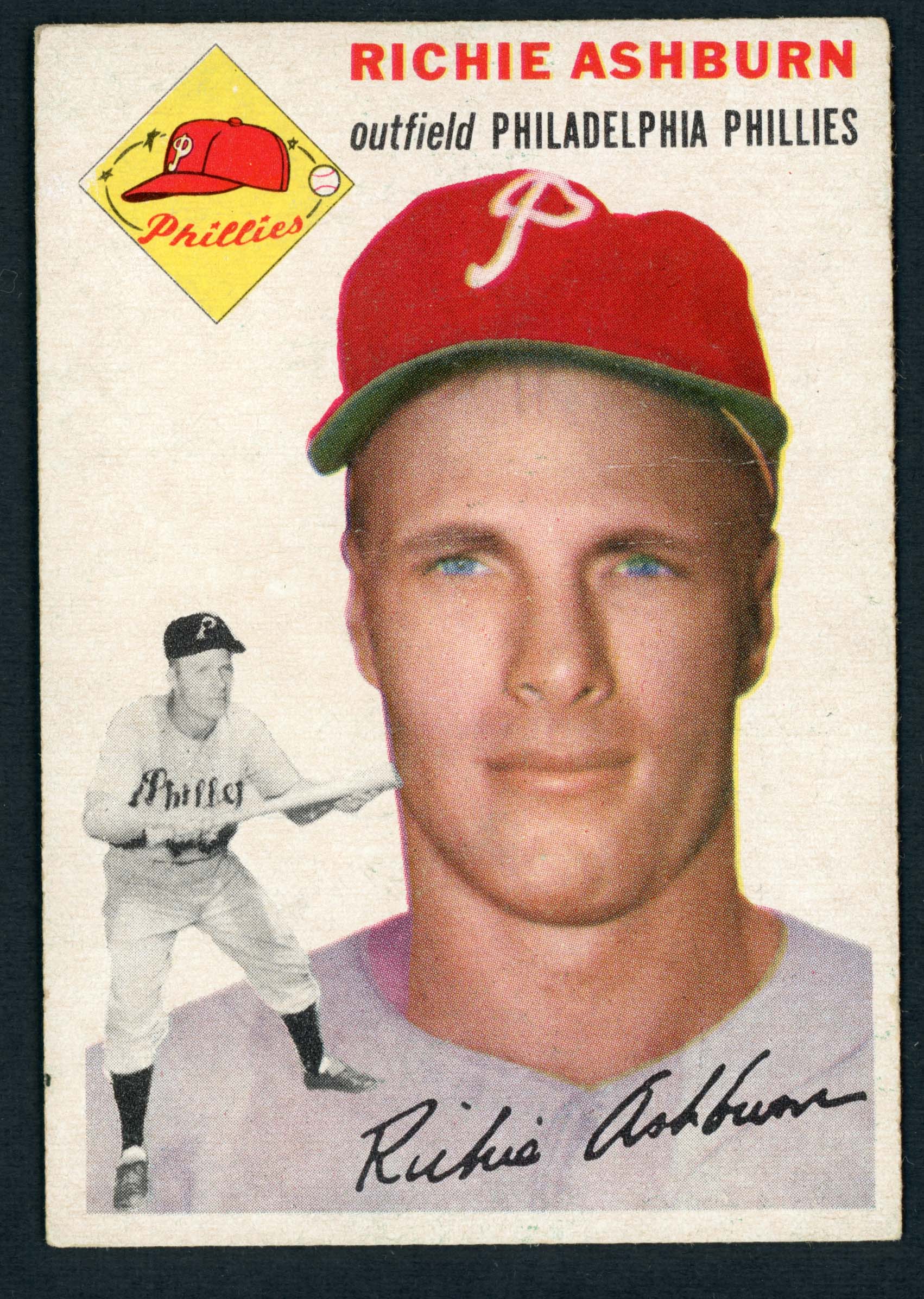 1954 Topps #45 Richie Ashburn (Copy 2)