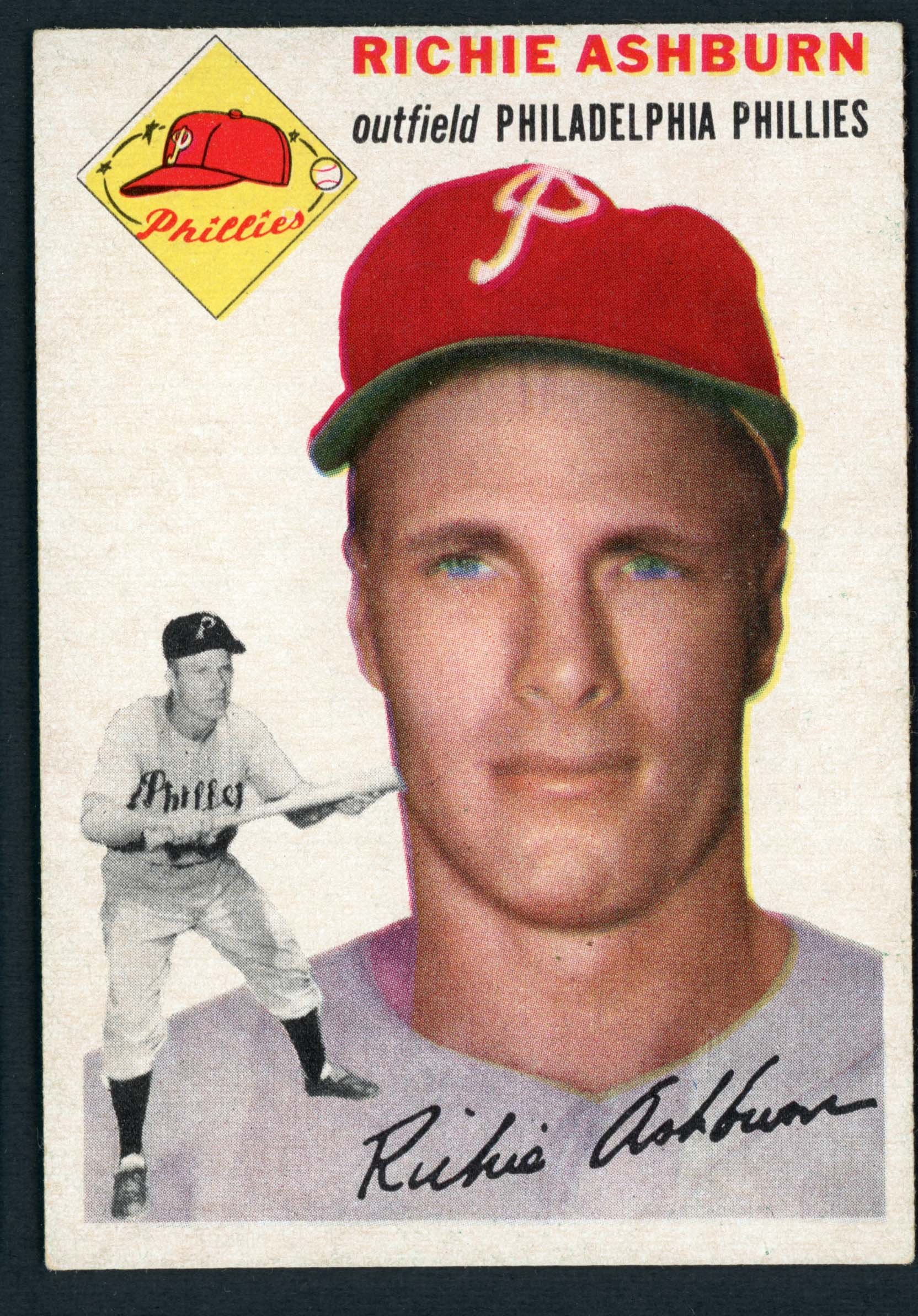 1954 Topps #45 Richie Ashburn
