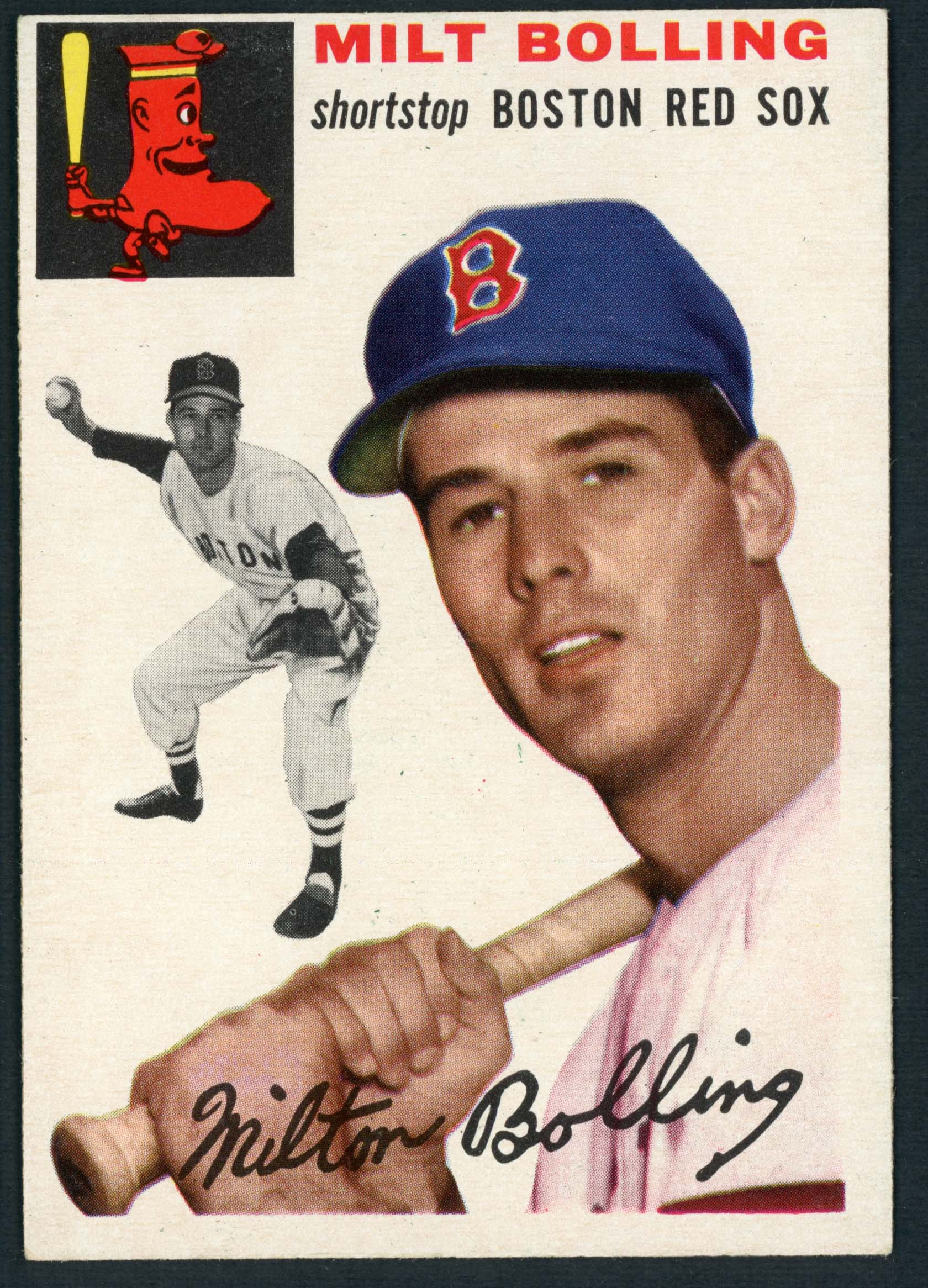 1954 Topps #82 Milt Bolling