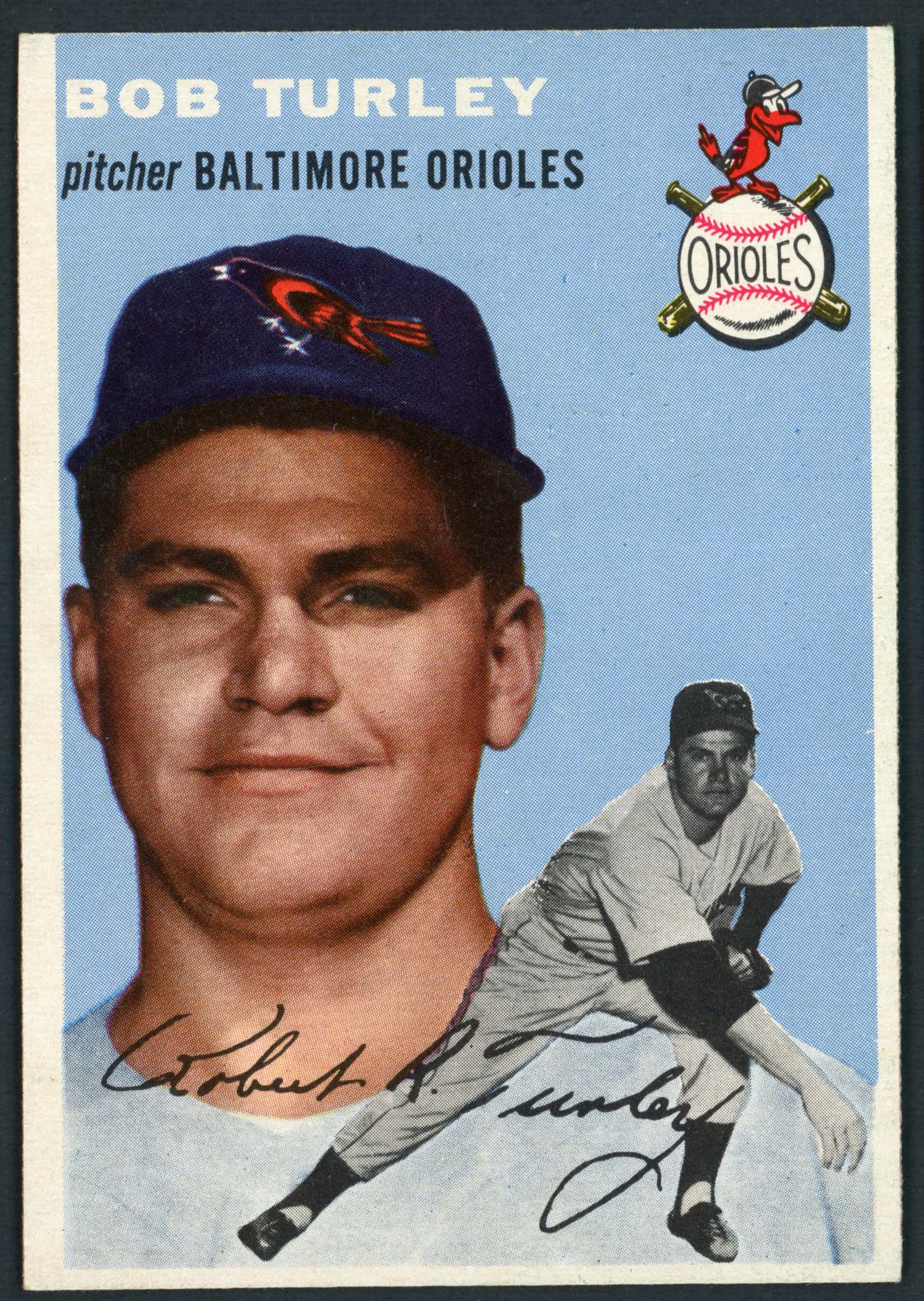 1954 Topps #85 Bob Turley