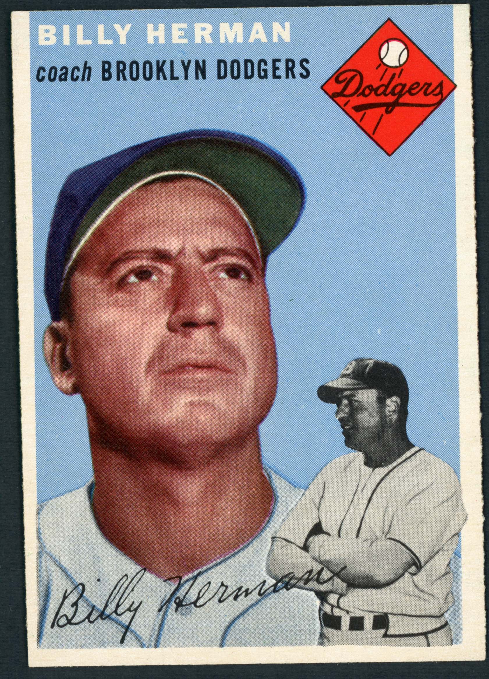 1954 Topps #86 Billy Herman