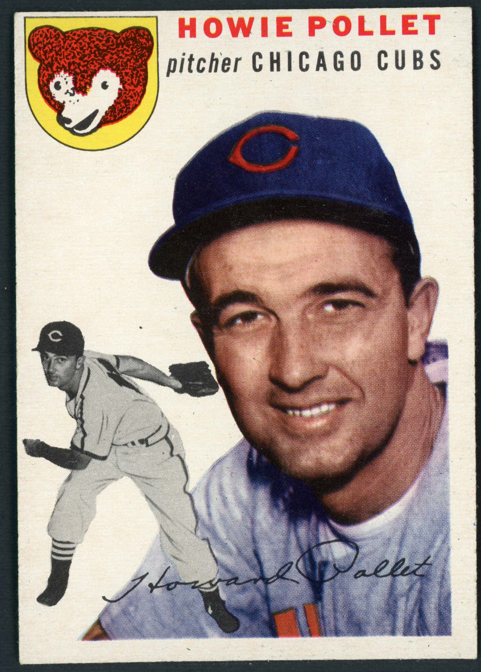 1954 Topps #89 Howie Pollet
