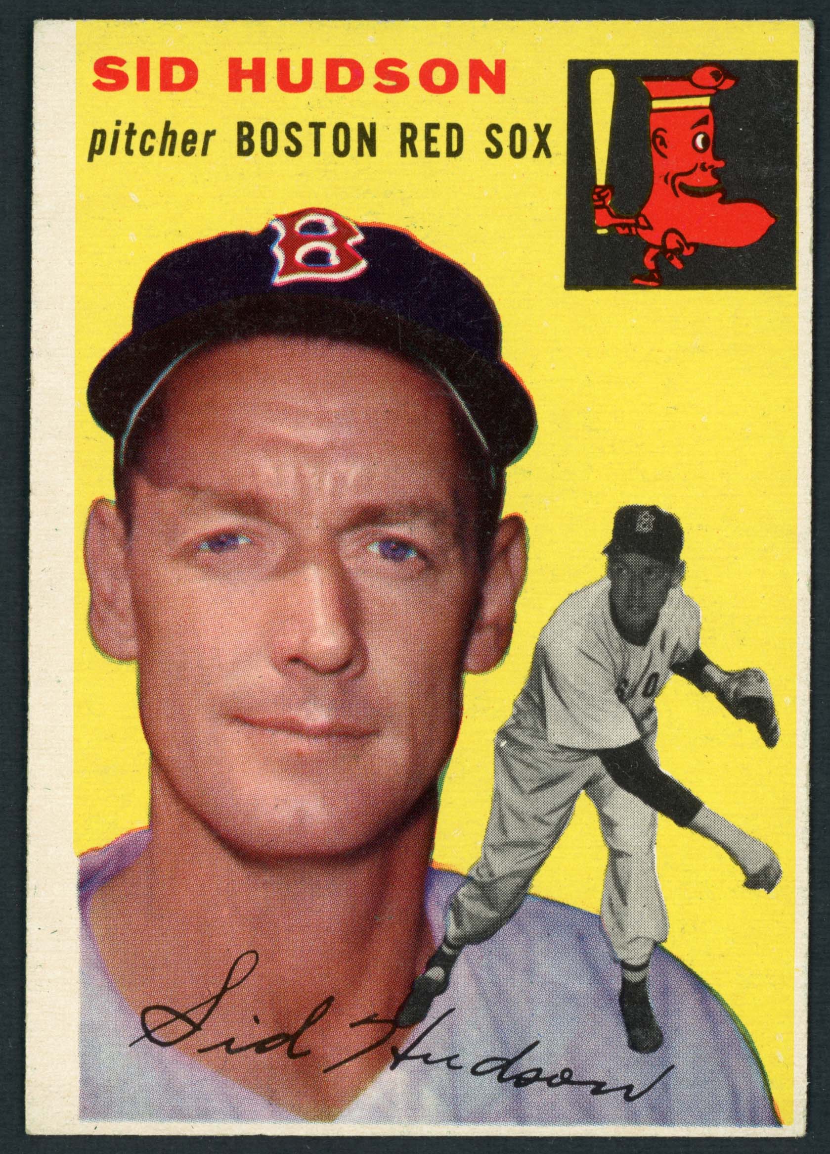 1954 Topps #93 Sid Hudson