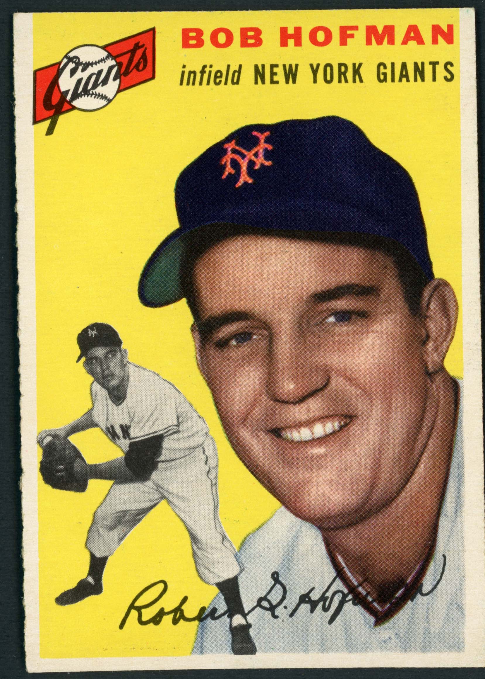 1954 Topps #99 Bob Hoffman