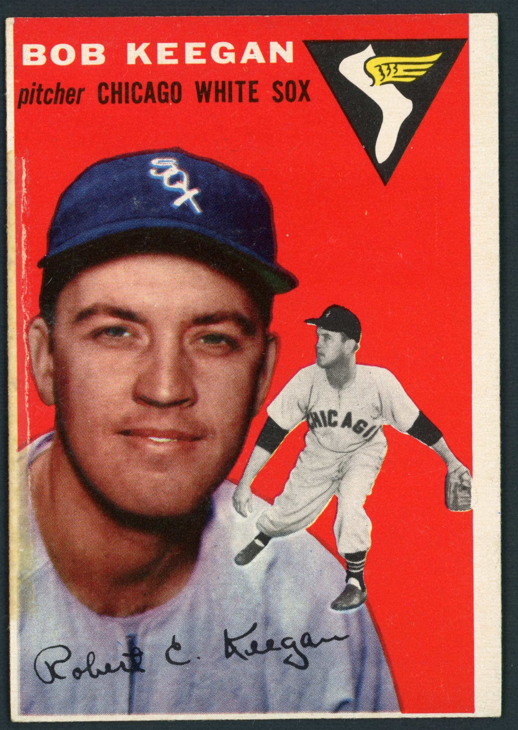 1954 Topps #100 Bob Keegan