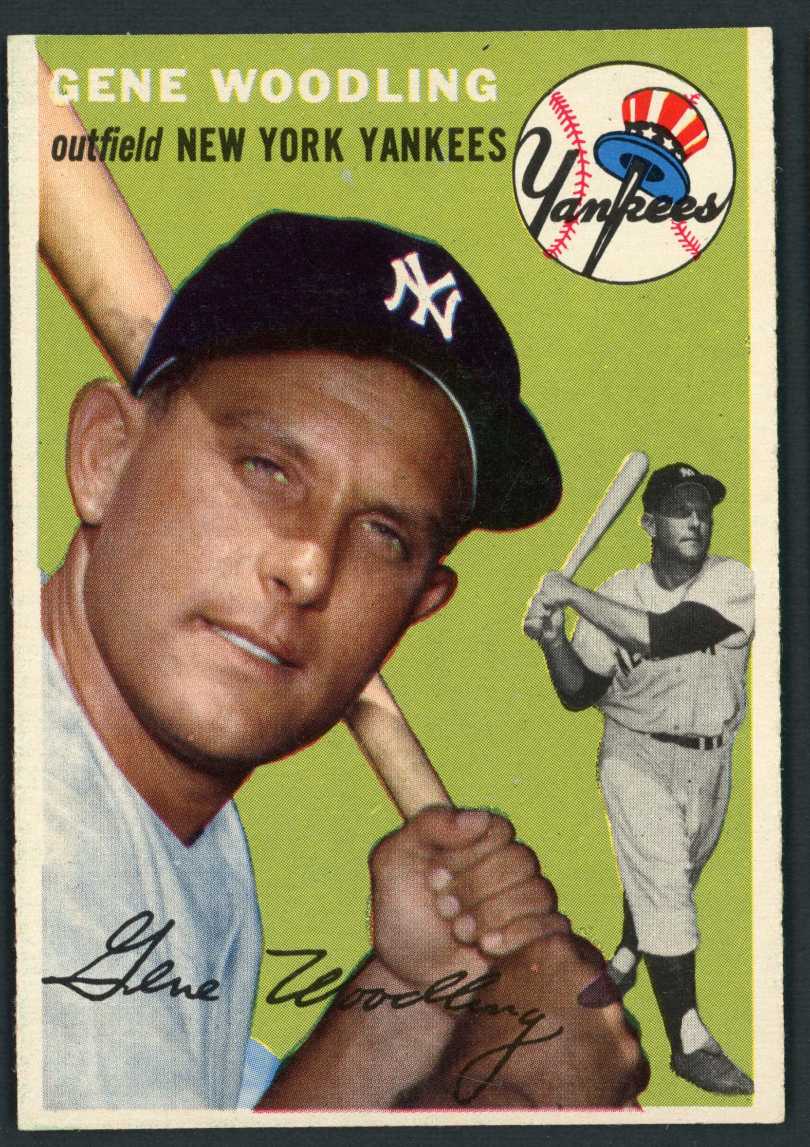 1954 Topps #101 Gene Woodling