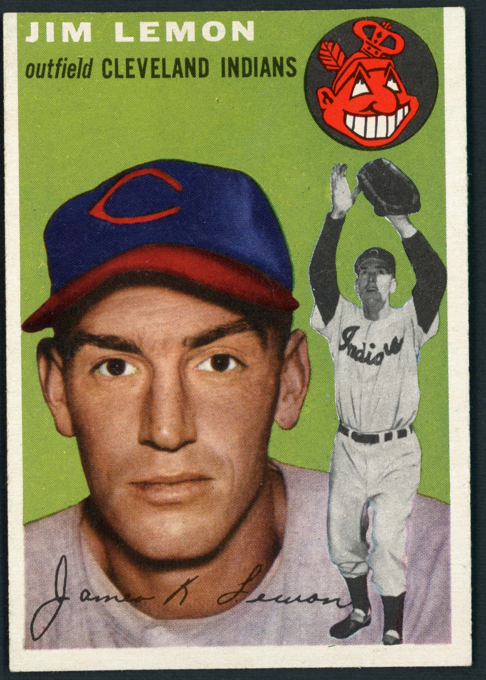 1954 Topps #103 Jim Lemon