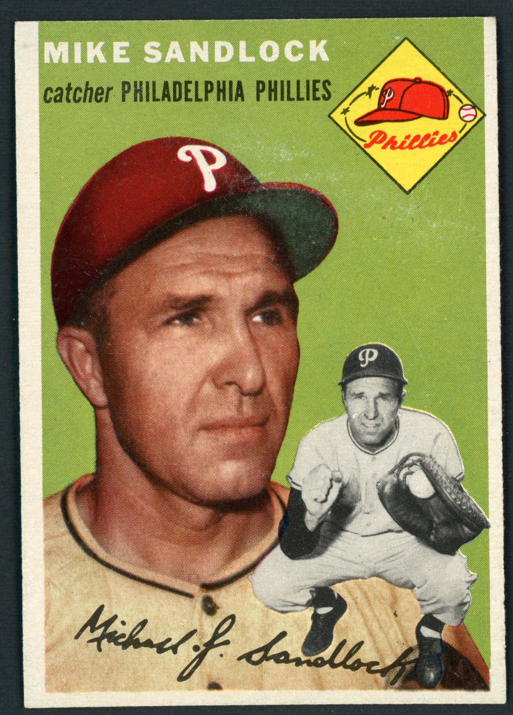 1954 Topps #104 Mike Sandlock