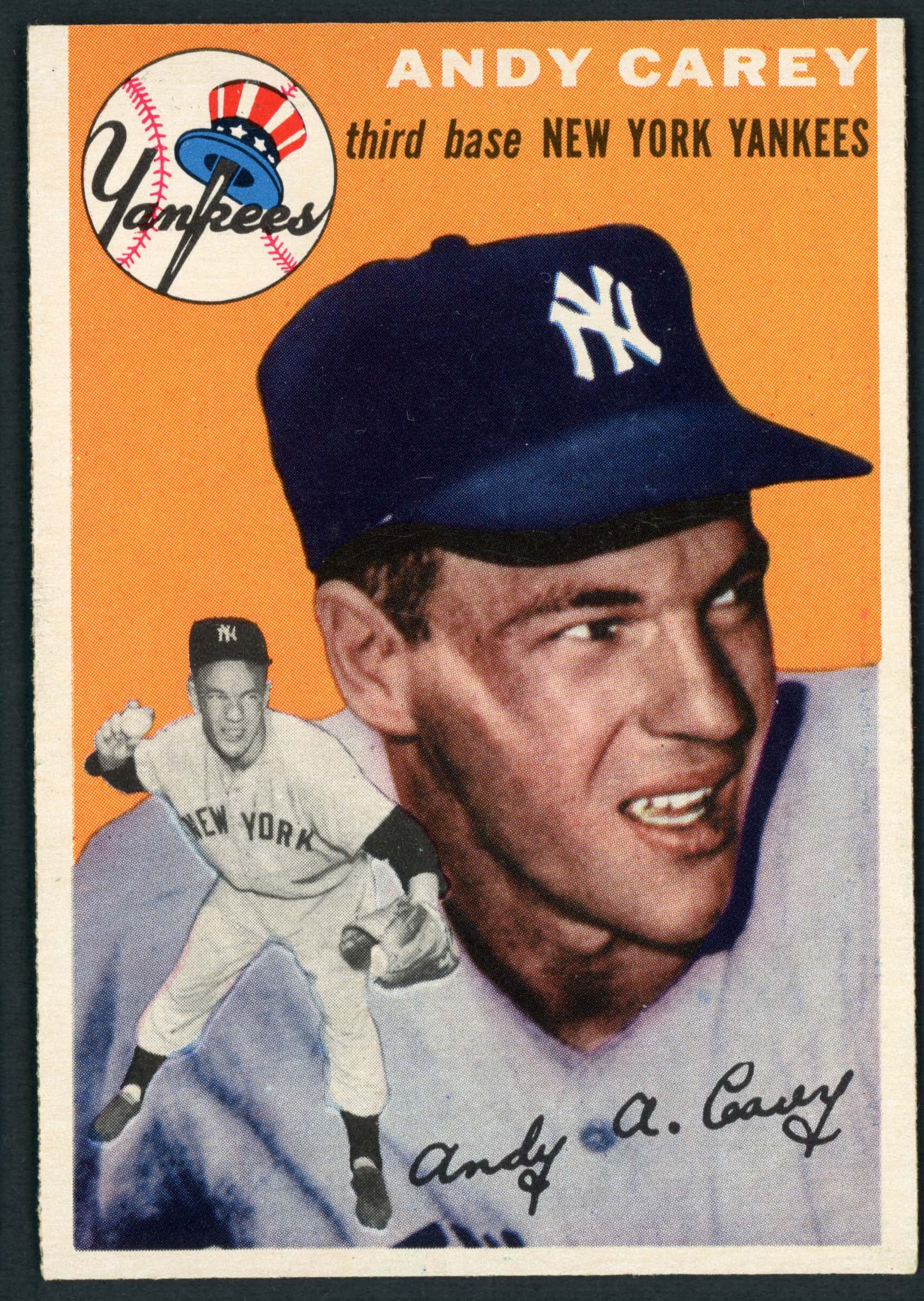 1954 Topps #105 Andy Carey