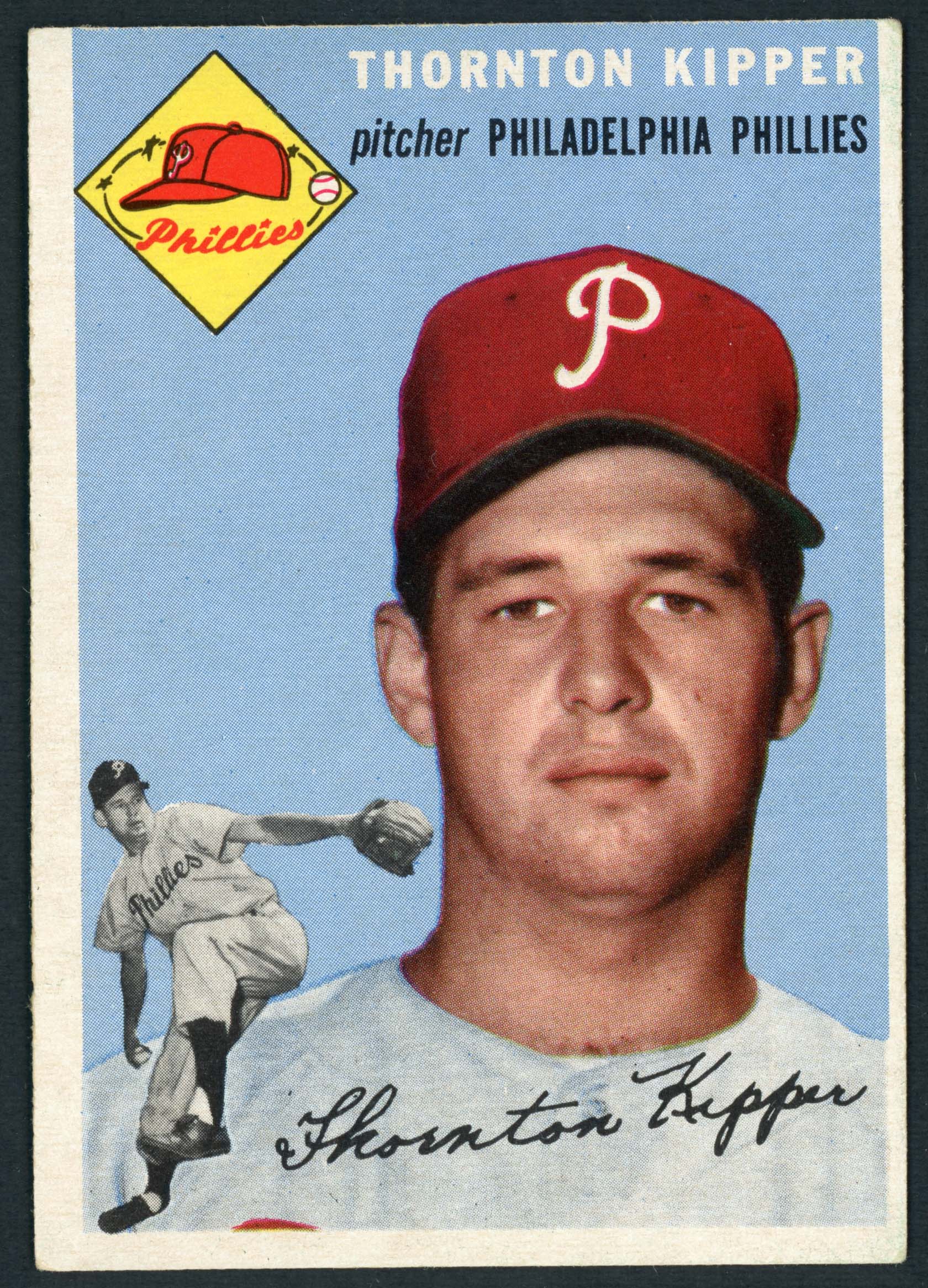 1954 Topps #108 Thorton Kipper
