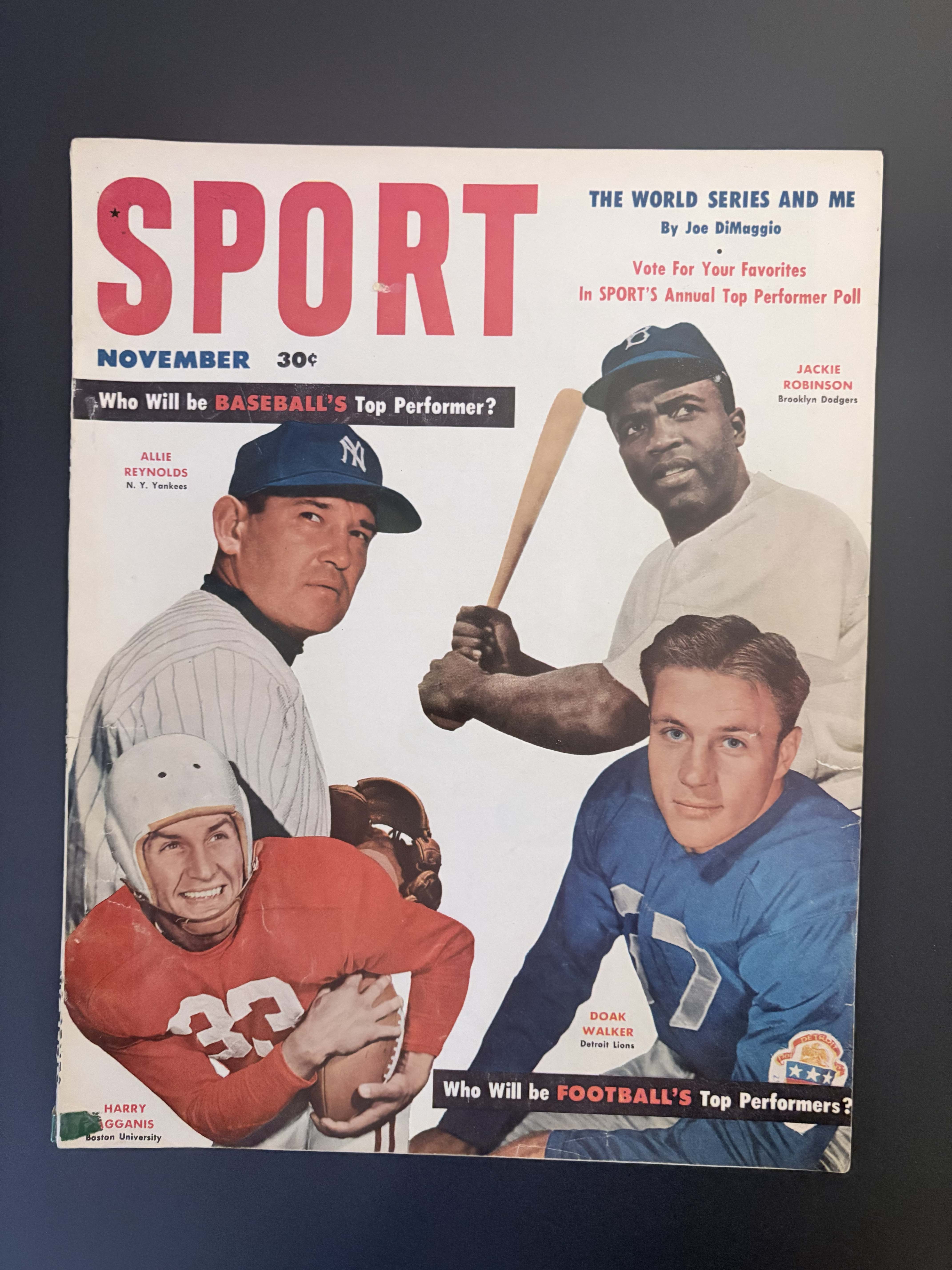 Sport Magazine — November 1952