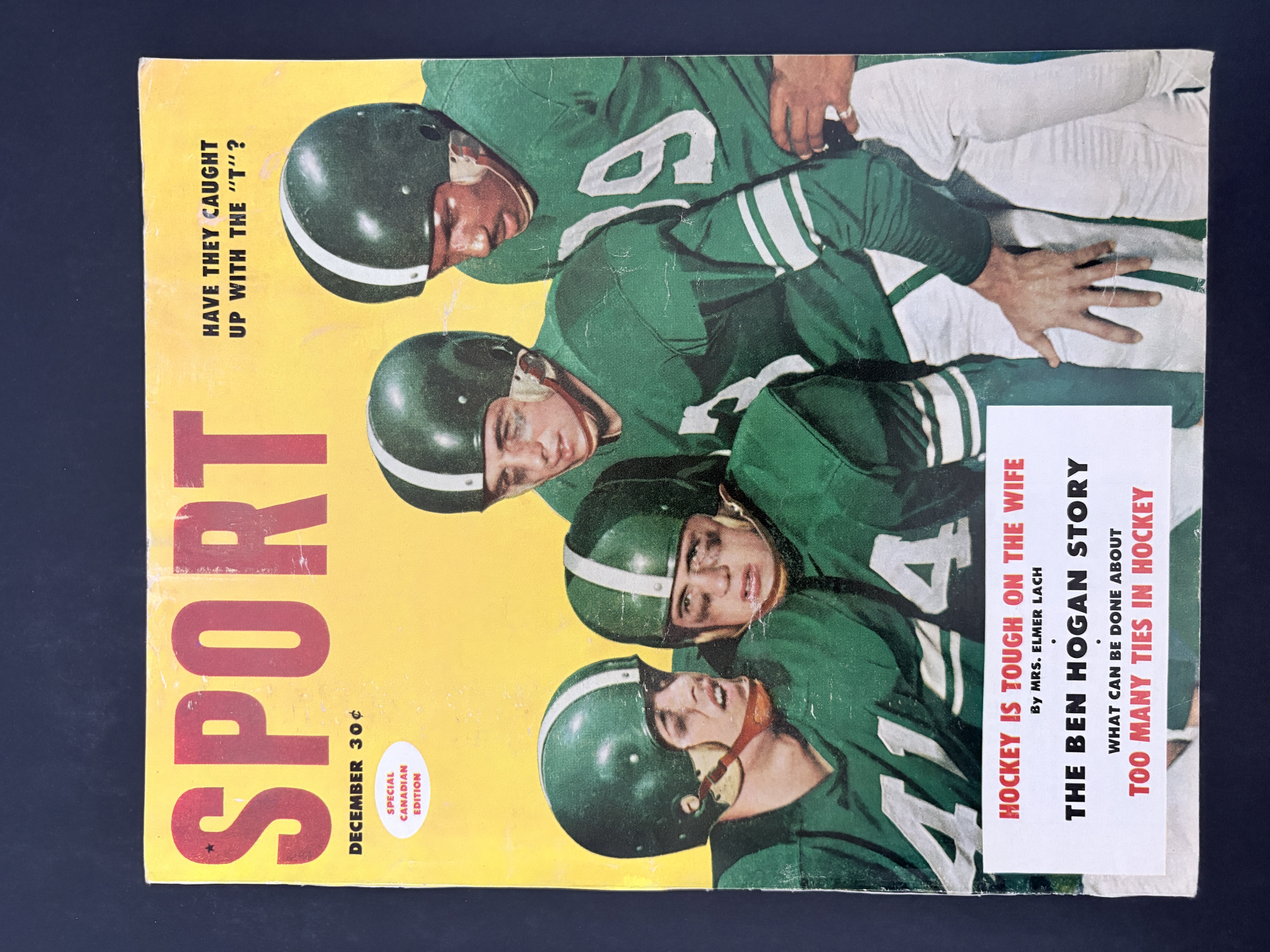 Sport Magazine — December 1952