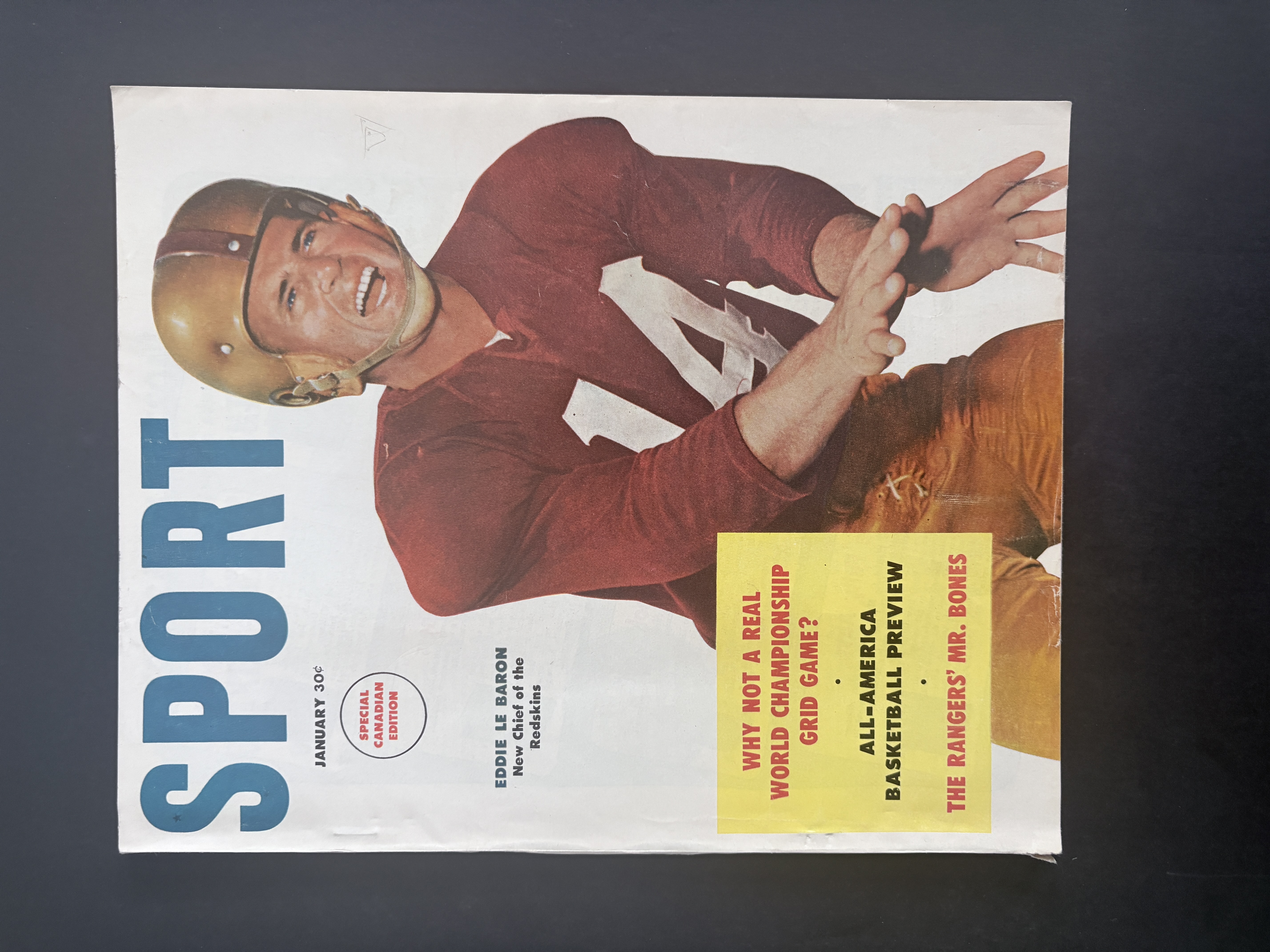 Sport Magazine — January 1954