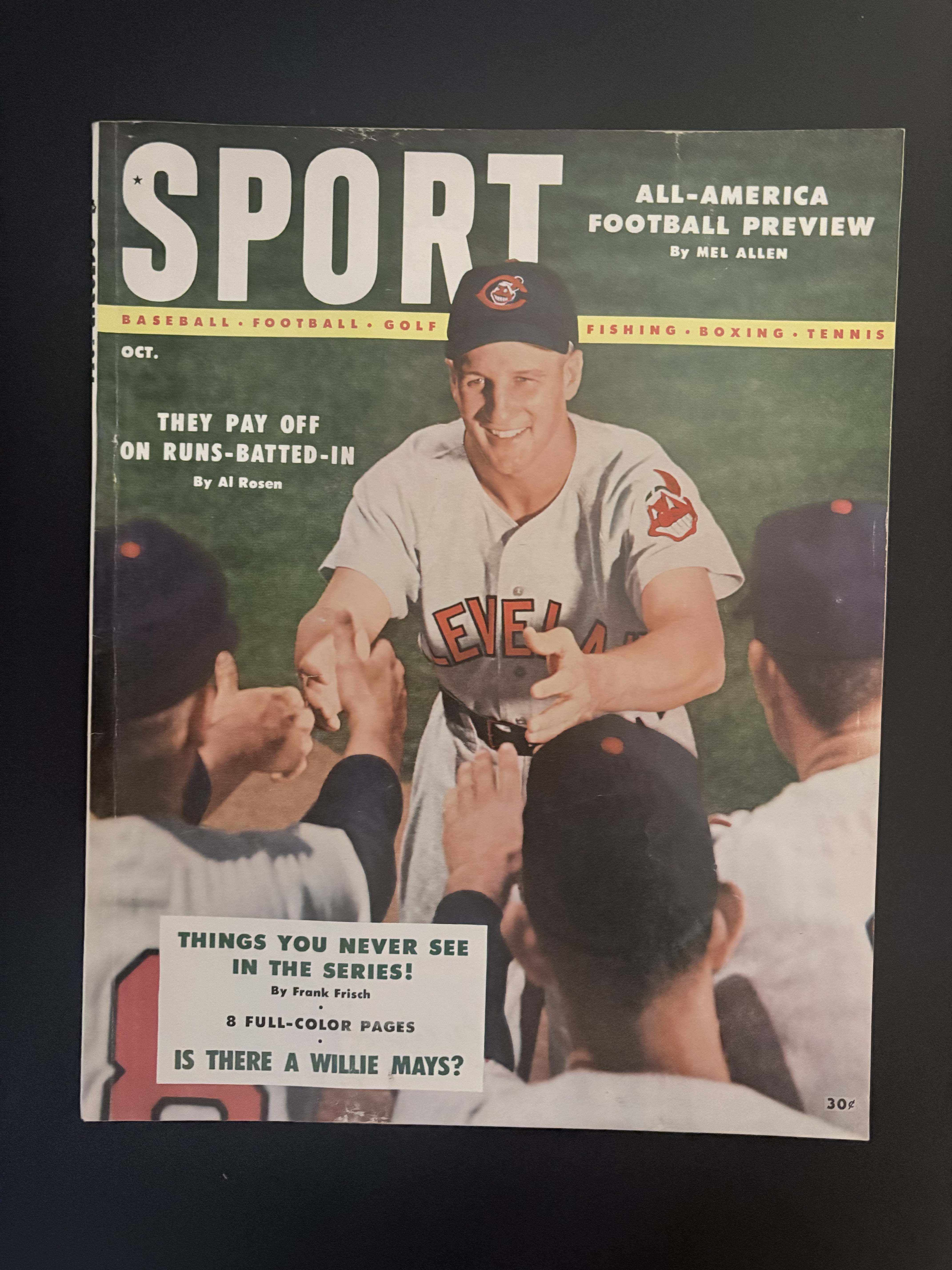 Sport Magazine — October 1954