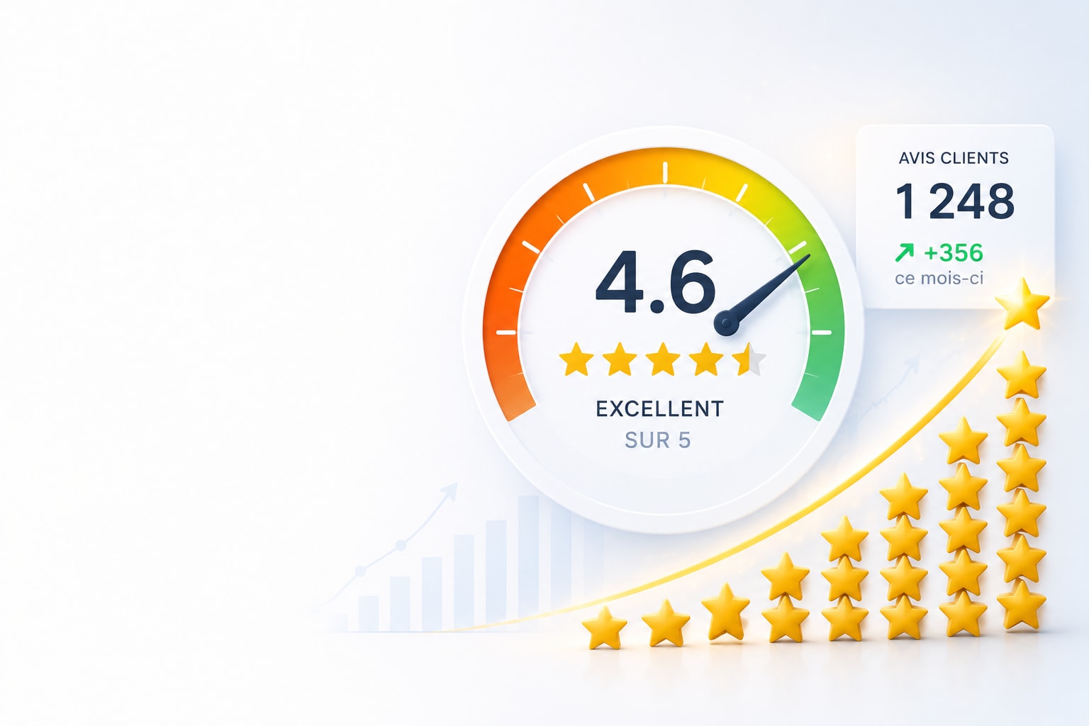 Combien d'avis Google faut-il pour améliorer sa note ?