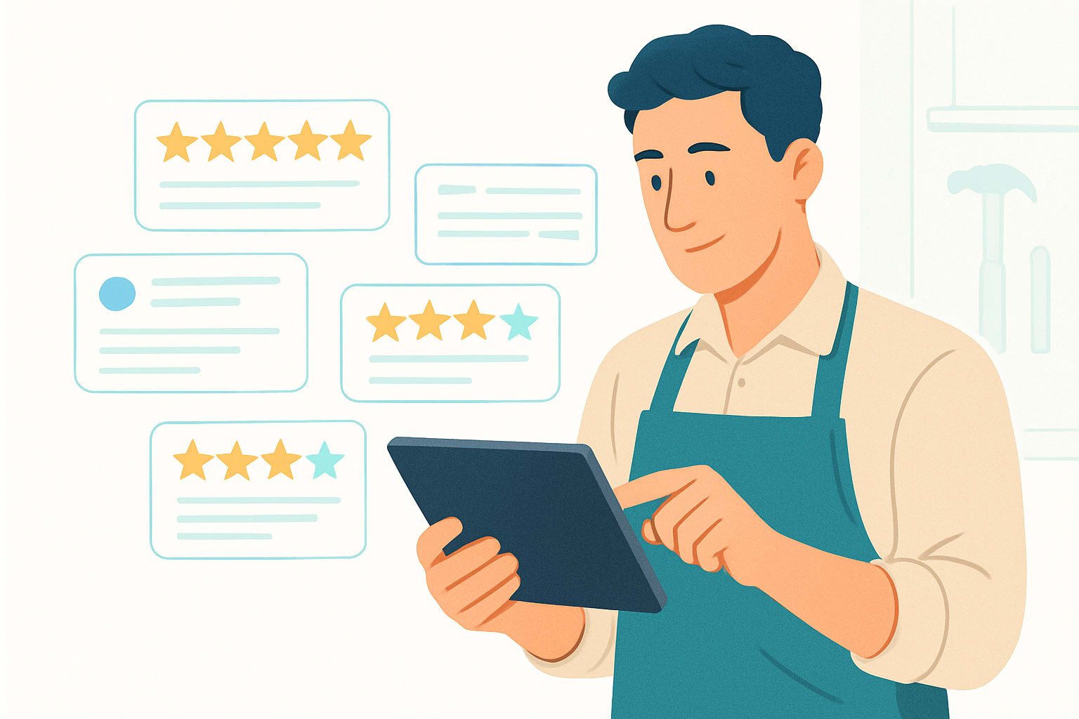 Gérer son e-réputation quand on est artisan ou commerçant