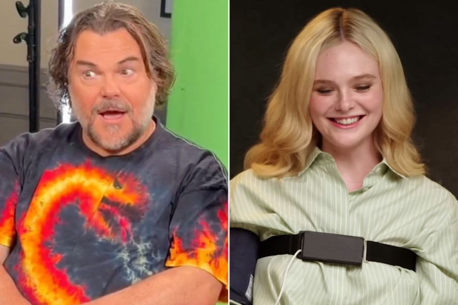 ¿Qué fue lo que dijo? Jack Black reacciona a divertida confesión de Elle Fanning