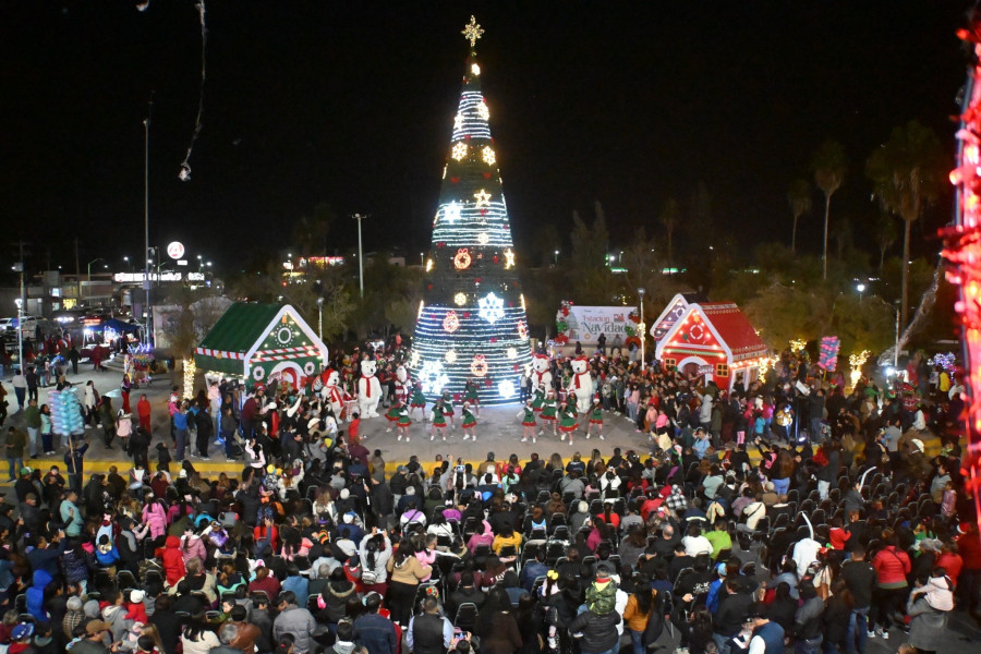 Inician festividades navideñas en Ciudad Frontera