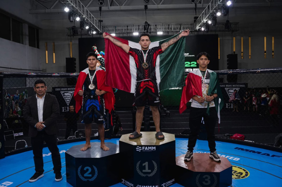 México es pentacampeón panamericano de Artes Marciales Mixtas