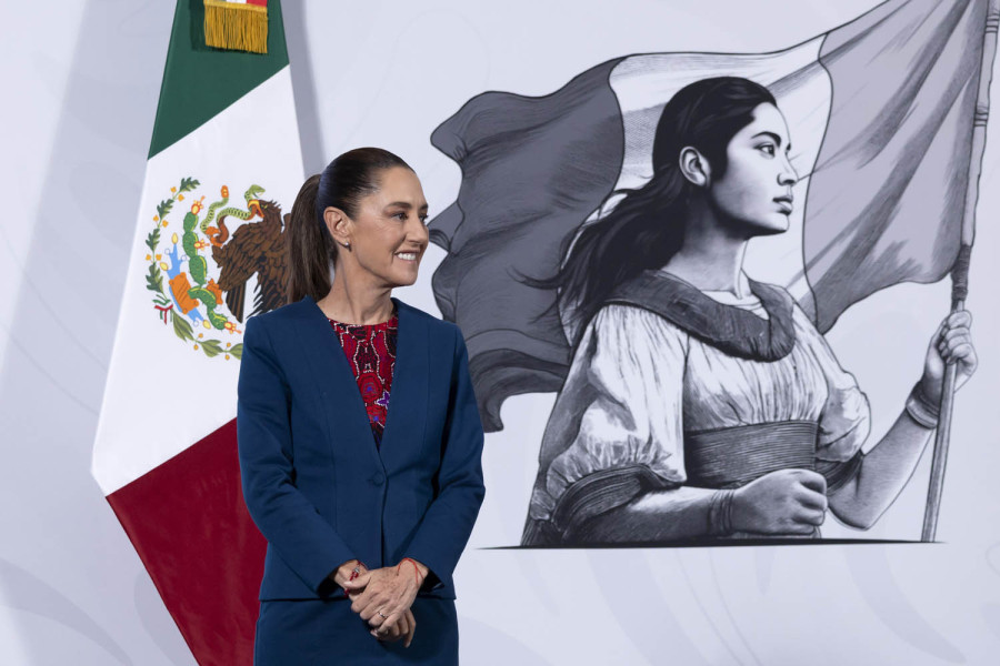 Sheinbaum destaca avance del 71% en la liberación de la vía del tren Saltillo–Nuevo Laredo y reconoce cooperación de comunidades