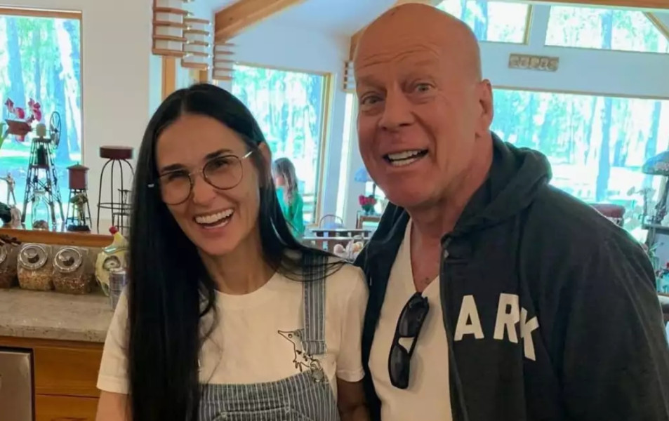 Demi Moore reacciona al traslado de Bruce Willis a residencia de cuidados especiales
