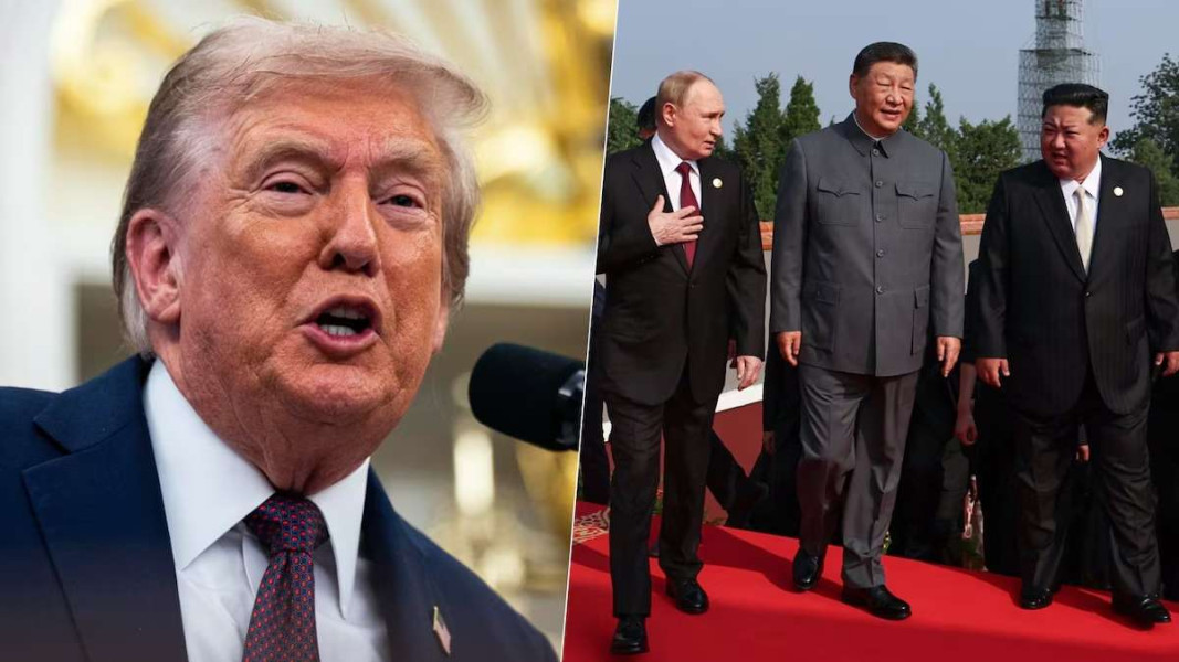 Trump acusa a Putin, Xi Jinping y Kim Jong-Un de conspirar contra Estados Unidos