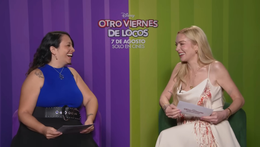 Lindsay Lohan conoce a Cristina Hernández, su actriz de doblaje, en español