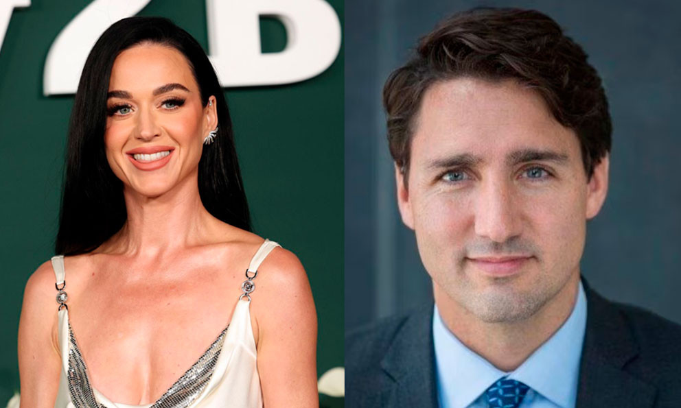 ¿Posible romance? Captan a Katy Perry y Justin Trudeau durante una cena en Montreal