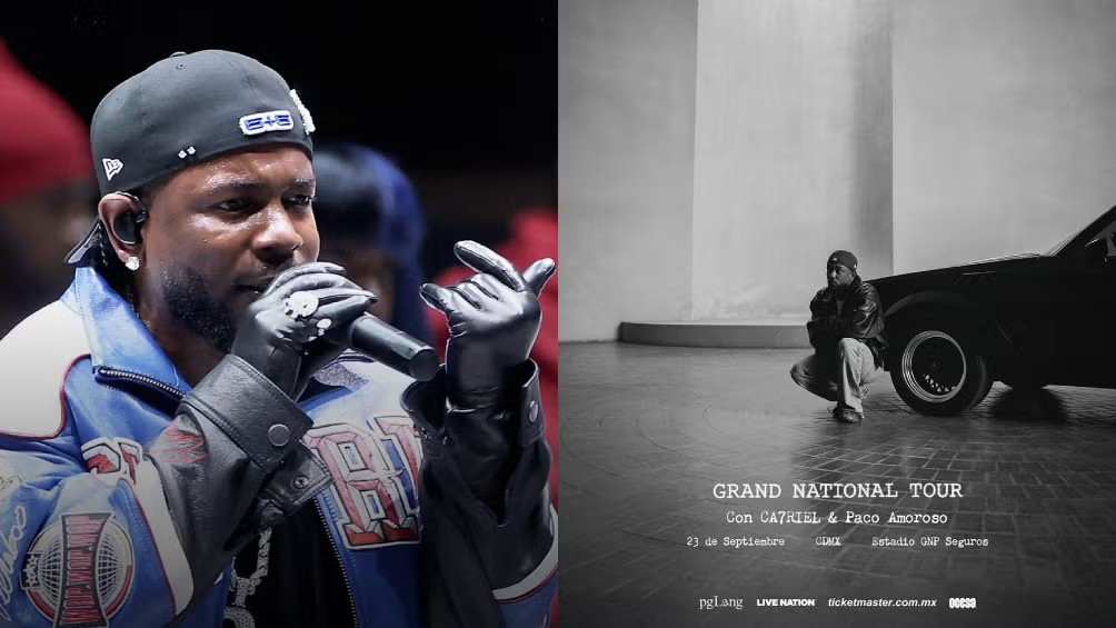 Kendrick Lamar se presentará en el Estadio GNP el 23 de septiembre