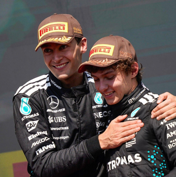 Mercedes resurge en Montreal: Russell gana el GP de Canadá y Antonelli se estrena en el podio