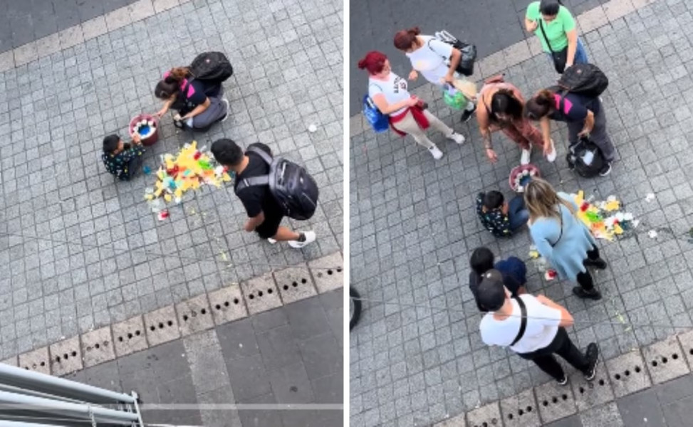 Niño tira gelatinas que vendía en calles de CDMX y la reacción de la comunidad se viraliza en TikTok