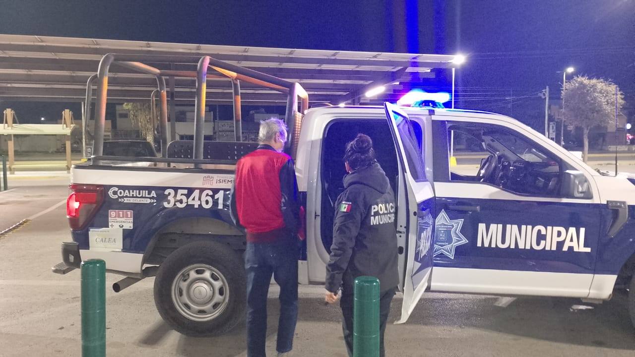 Hombre desaparecido es rescatado por autoridades en Torreón