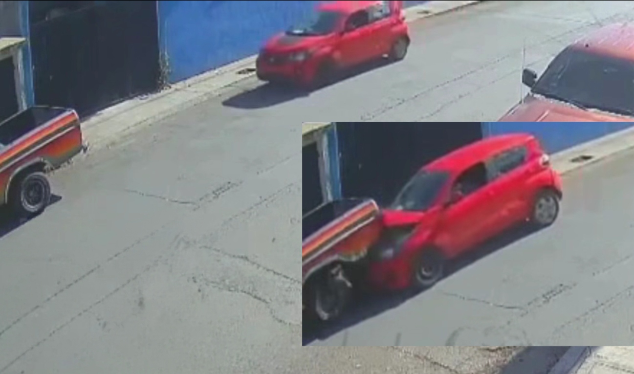 Se da a la fuga y abandona a su pareja tras accidente en Saltillo