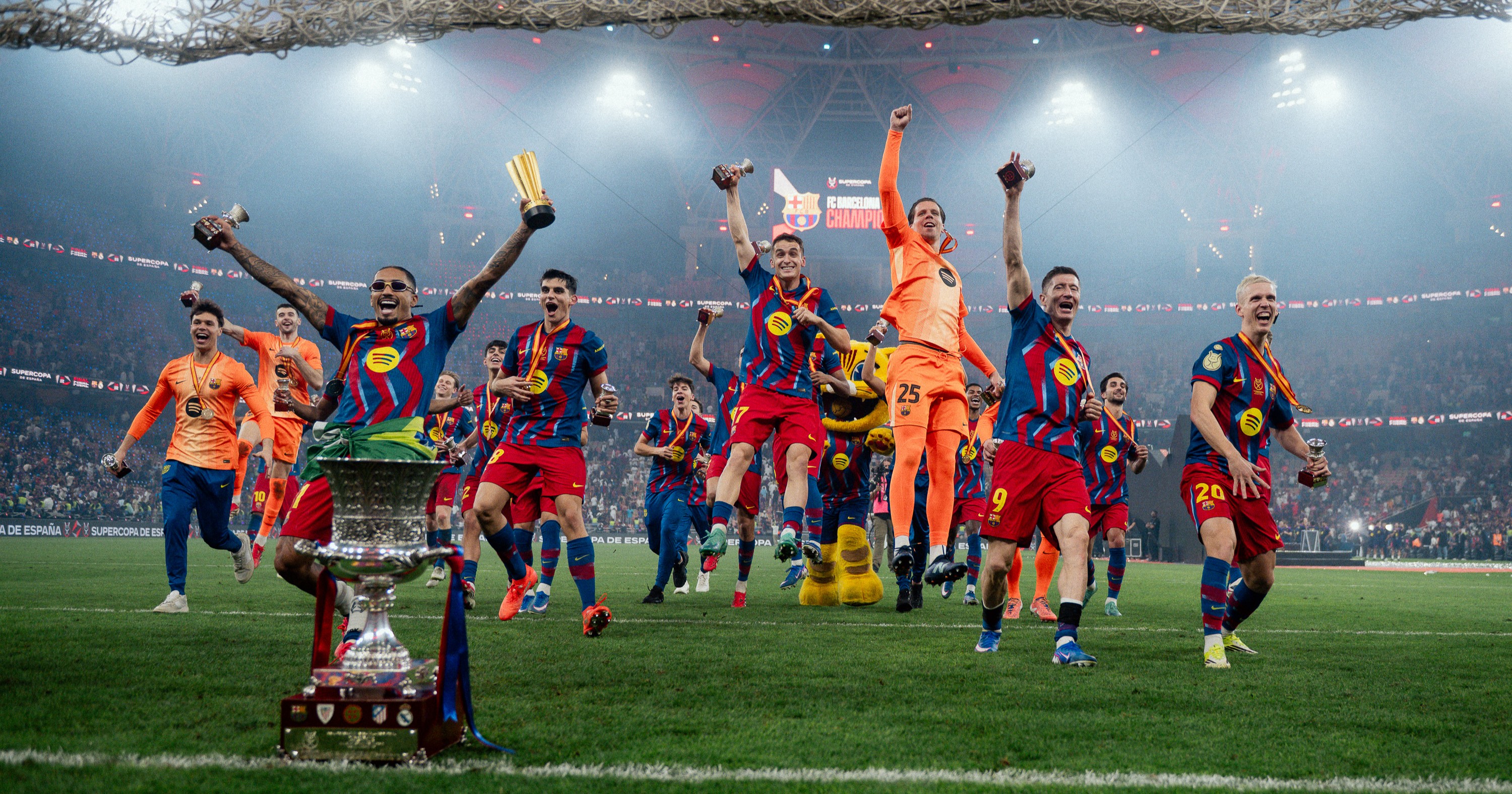 ¡Bicampeones!; el FC Barcelona vence al Real Madrid y se lleva la Supercopa