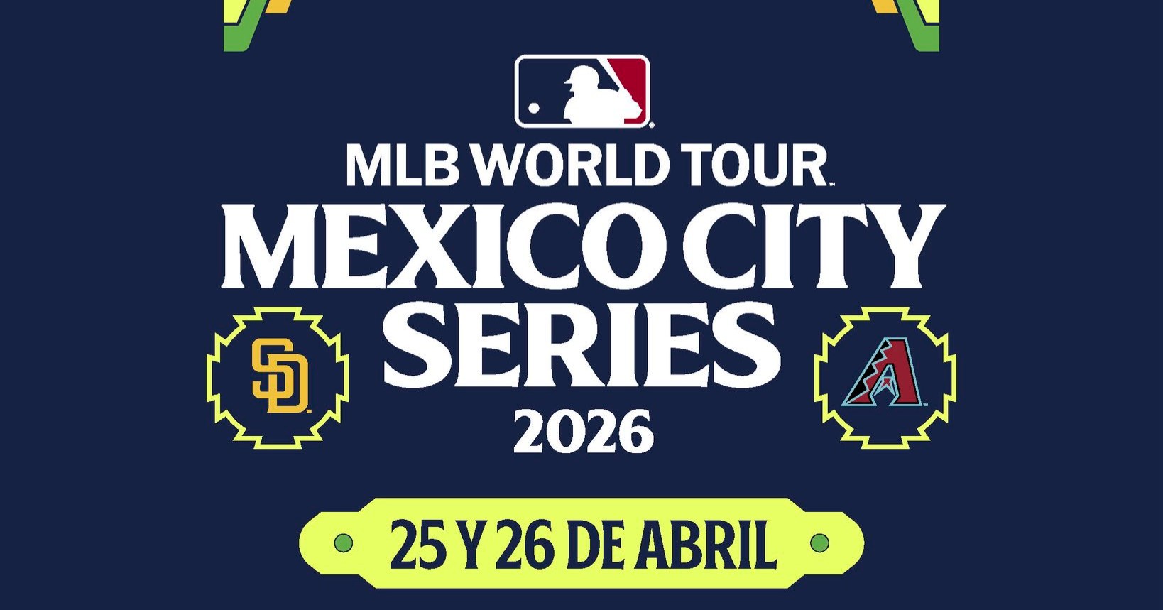 ¡Confirmado! MLB anuncia precios de los boletos para México City Series 2026 