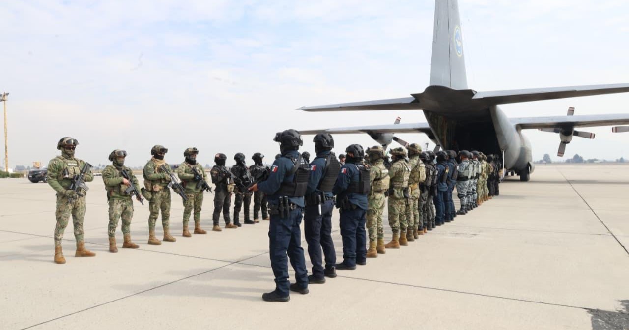 Envían a 37 narcos a Estados Unidos en operativo federal