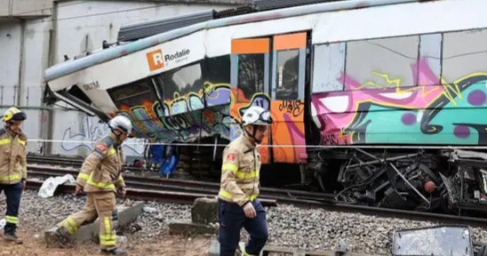 Nuevo accidente de tren deja un muerto y decenas de heridos en España