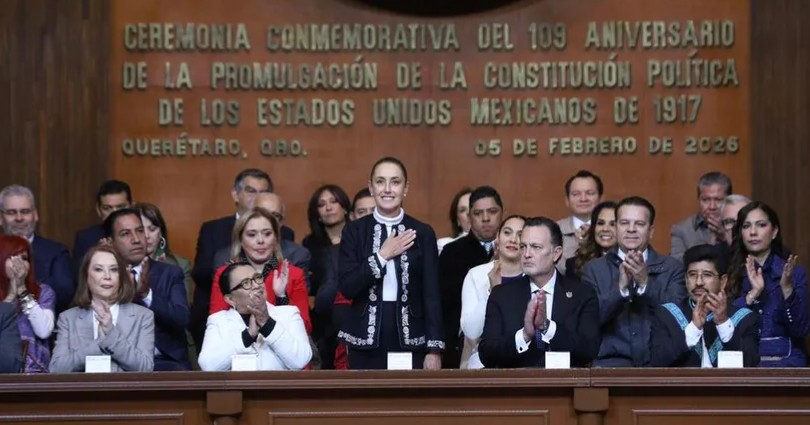 “La soberanía no se negocia”: presidenta Sheinbaum encabeza ceremonia por el 109 aniversario de la Constitución de 1917