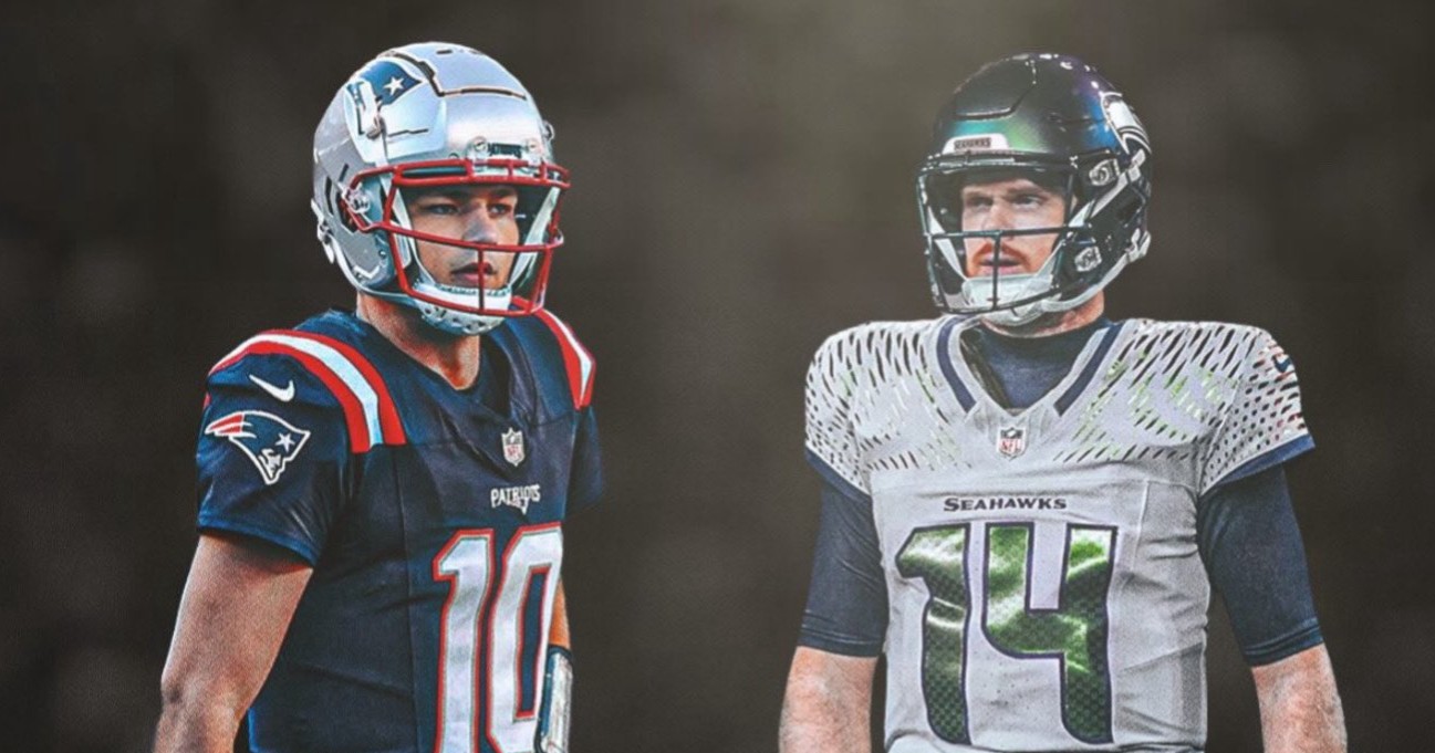 ¡Historias opuestas! Drake Maye y Sam Darnold se enfrentan por su primer anillo 