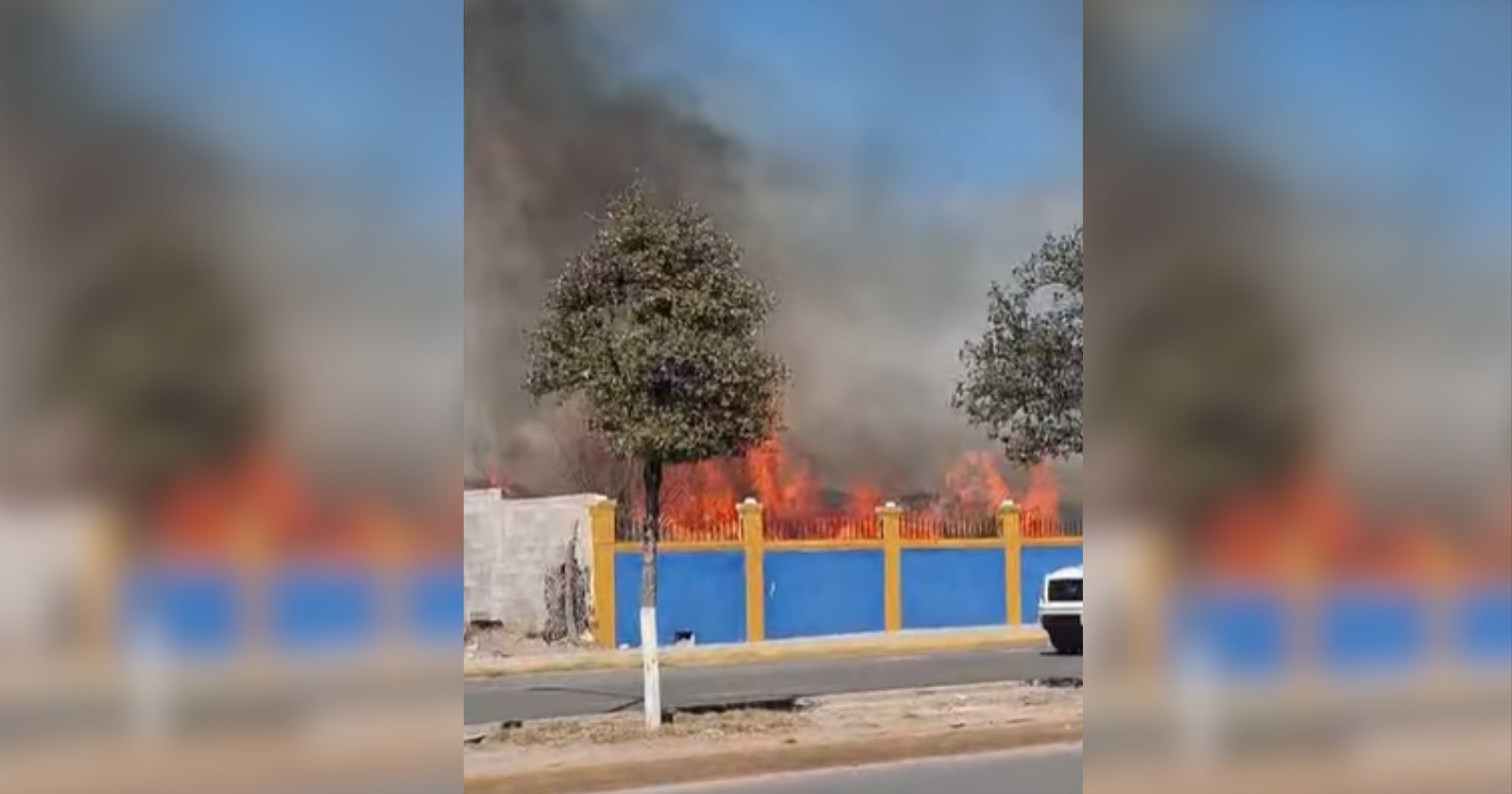 Incendio moviliza a bomberos en el Instituto Tecnológico de Piedras Negras