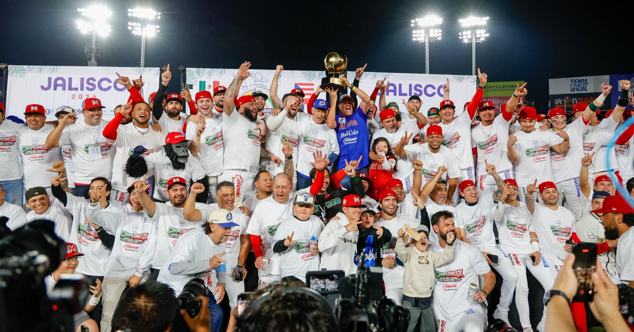 ¡Sufrida victoria!; los Charros de Jalisco conquistan la Serie del Caribe 2026 